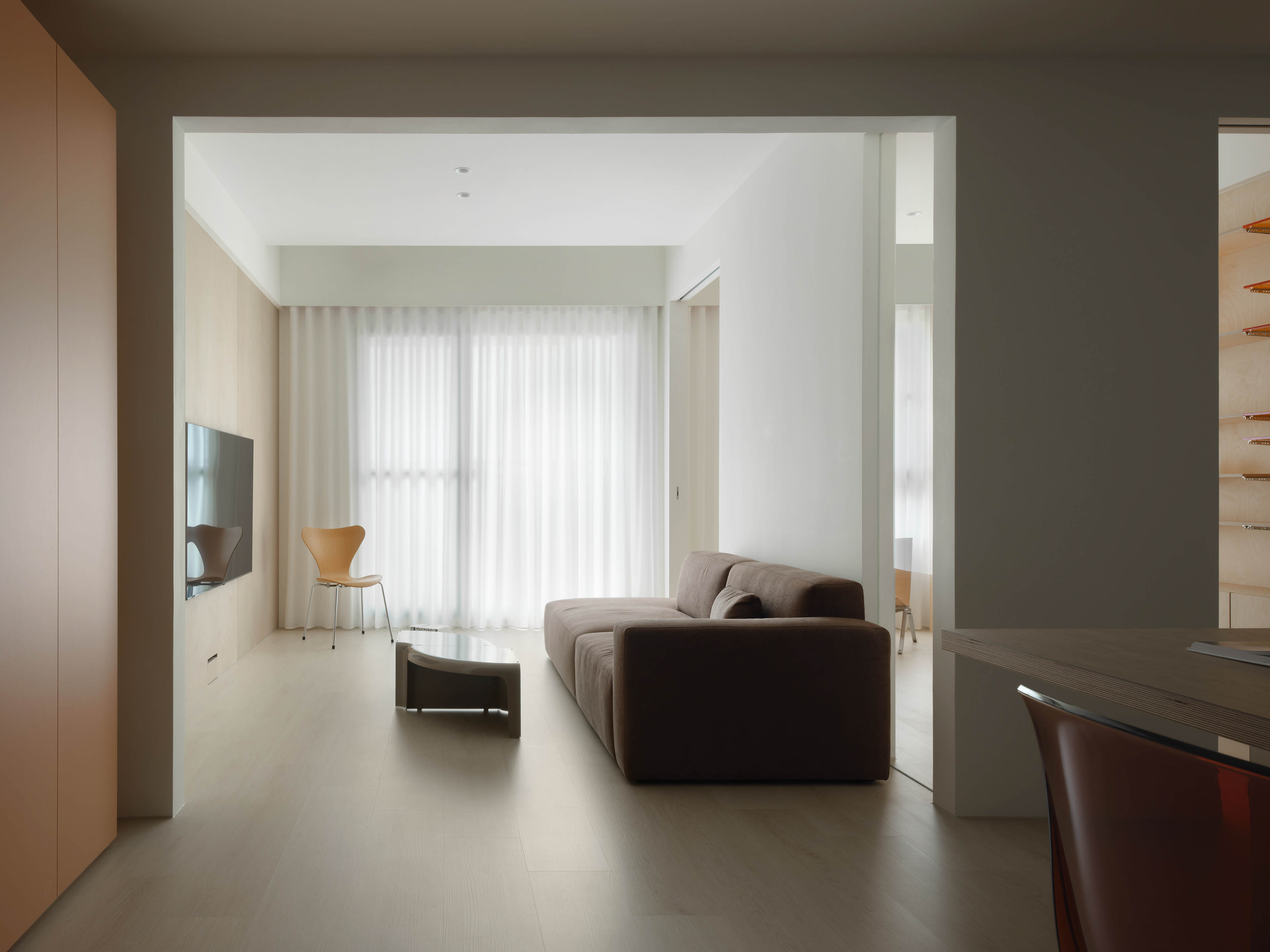 True Thing Design Studio,十幸製作,公寓設計案例,公寓設計方案,高雄,極簡風格,極簡主義