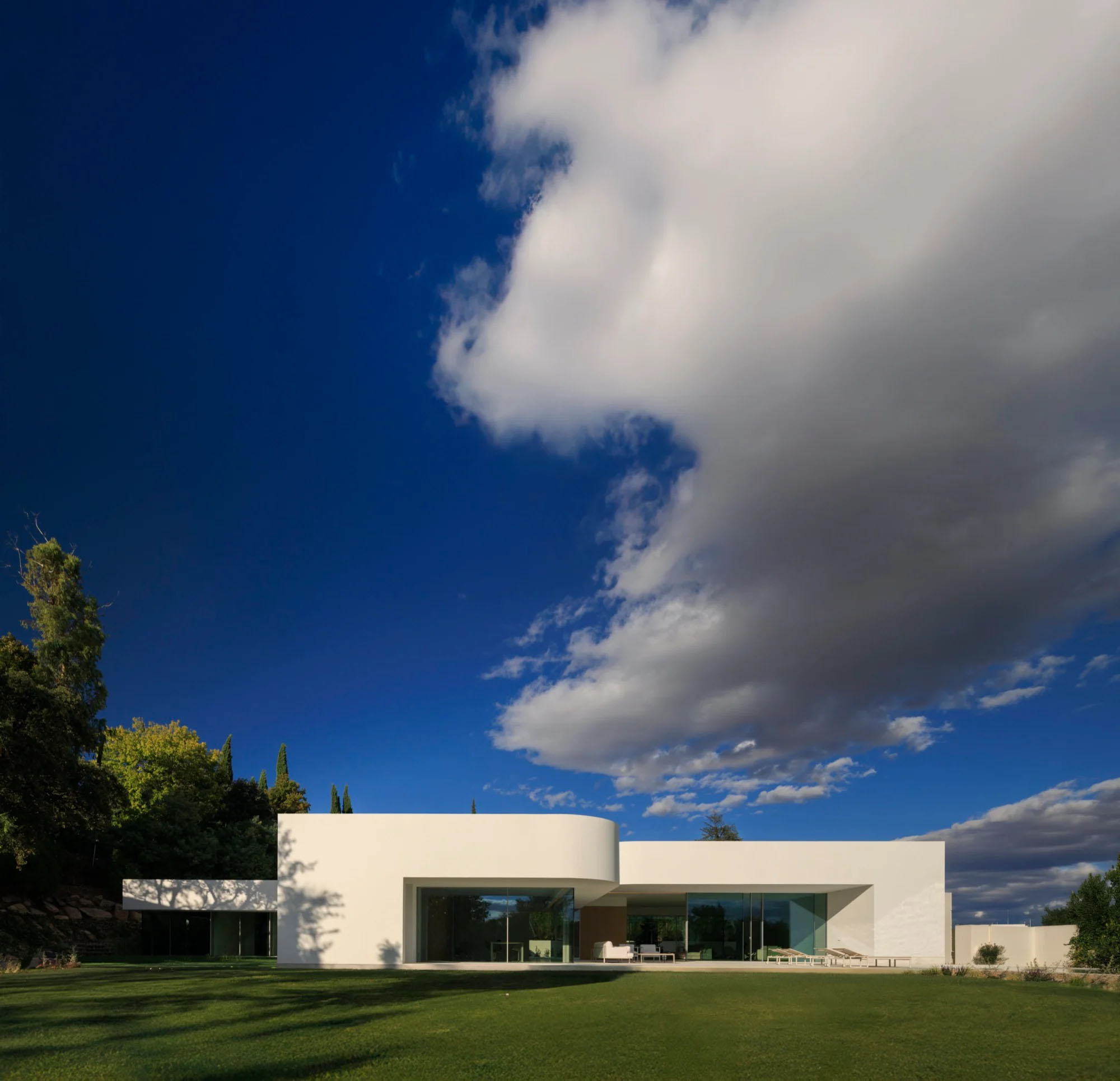 Fran Silvestre Arquitectos,別墅設計案例,別墅設計方案,極簡風格別墅,西班牙,景觀別墅,極簡主義,極簡風格