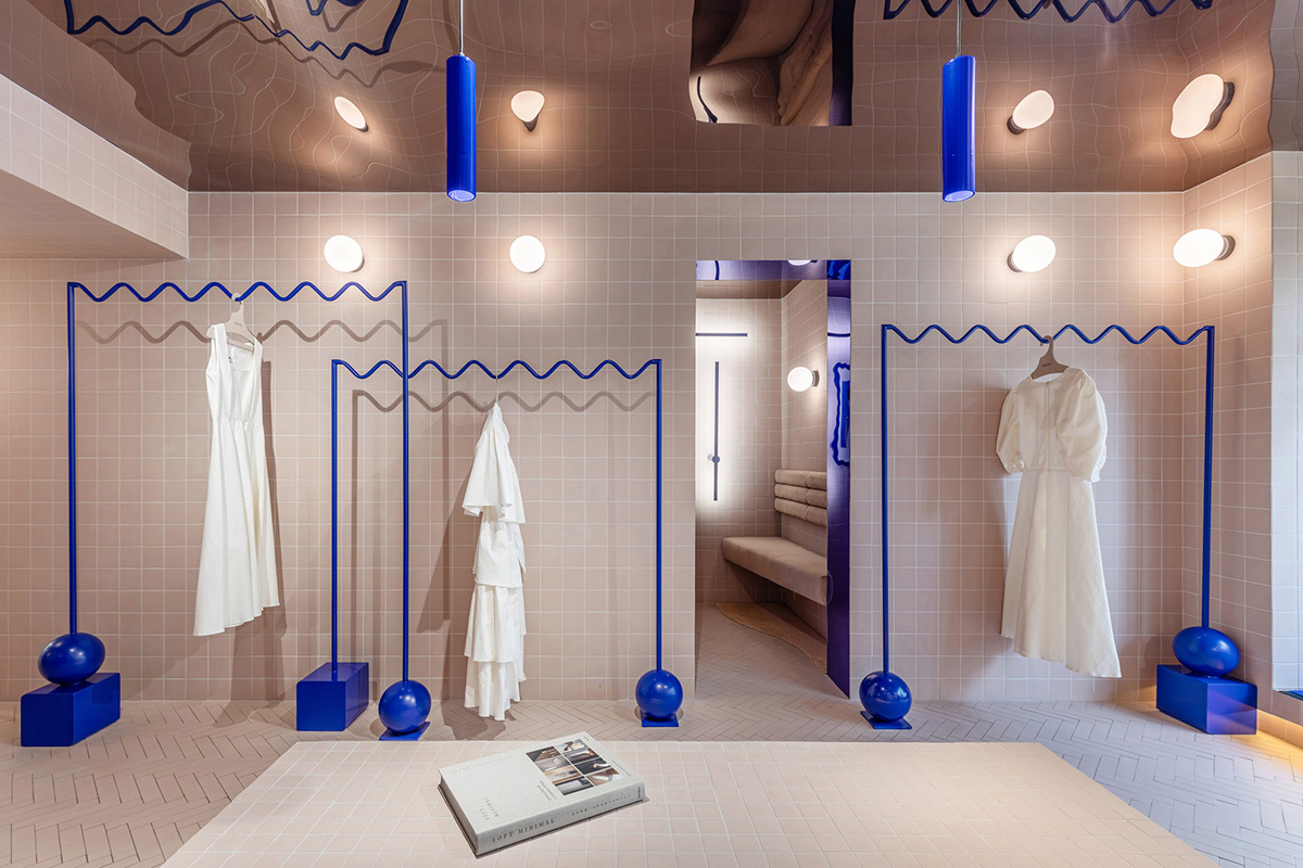 零售店設計,IOG Arhitectura,服裝店設計,街邊服裝店,羅馬尼亞,22㎡,服裝零售店設計案例,服裝零售店設計方案