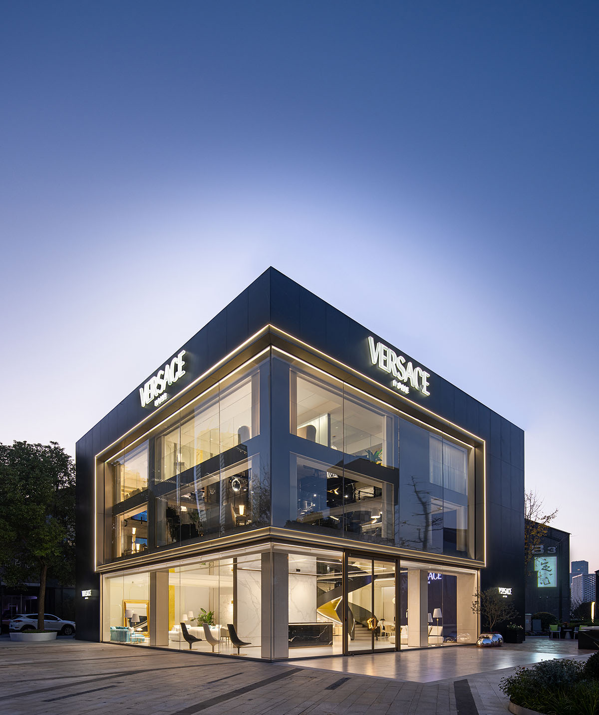 生活館設計,家具生活館,範思哲,Versace Home,家居體驗店設計,體驗店設計案例,體驗店設計方案,Versace Home範思哲生活中心杭州首店,杭州,GFD廣飛設計