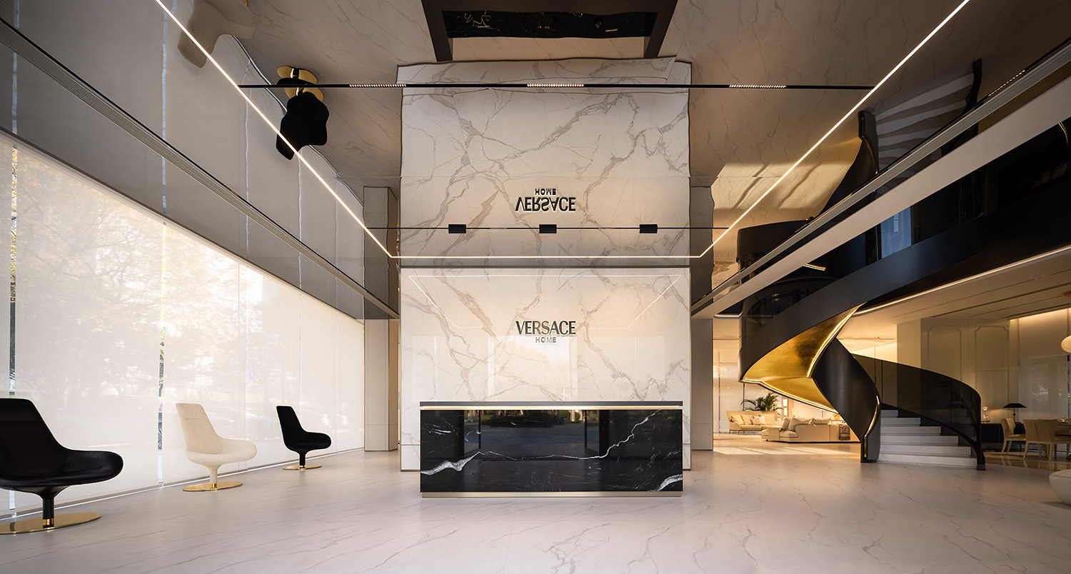 生活館設計,家具生活館,範思哲,Versace Home,家居體驗店設計,體驗店設計案例,體驗店設計方案,Versace Home範思哲生活中心杭州首店,杭州,GFD廣飛設計