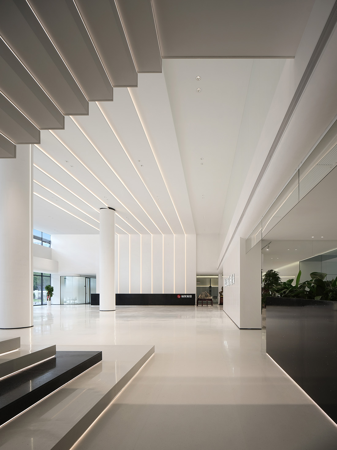 辦公室設計,辦公室設計案例,辦公室設計方案,極簡風格辦公室,科技公司辦公室設計,開放式辦公室設計,上海福貝總部大樓,上海,時象空間設計