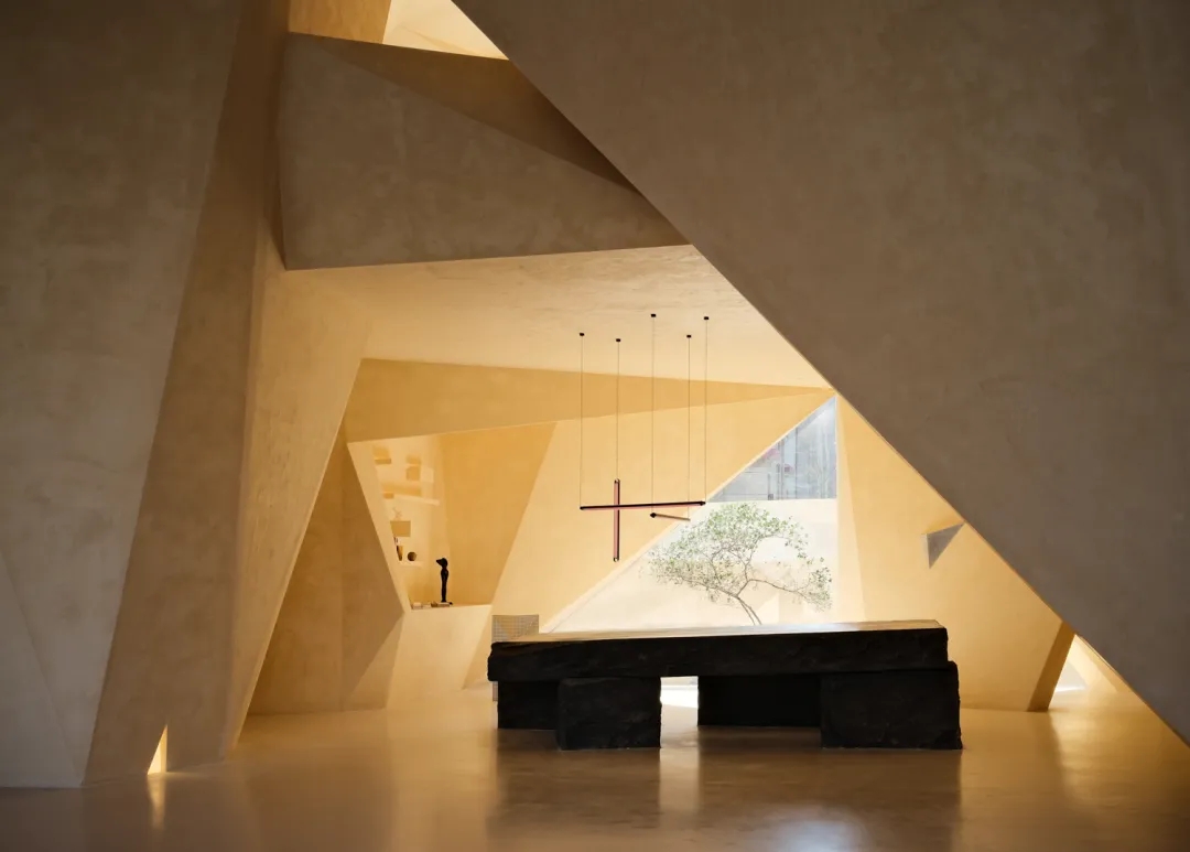 眼鏡藝術展廳,展廳設計,展廳設計案例,展廳設計方案,企業展廳設計,溫州方氏眼鏡·幾何光場,溫州,美栽堂-築造社