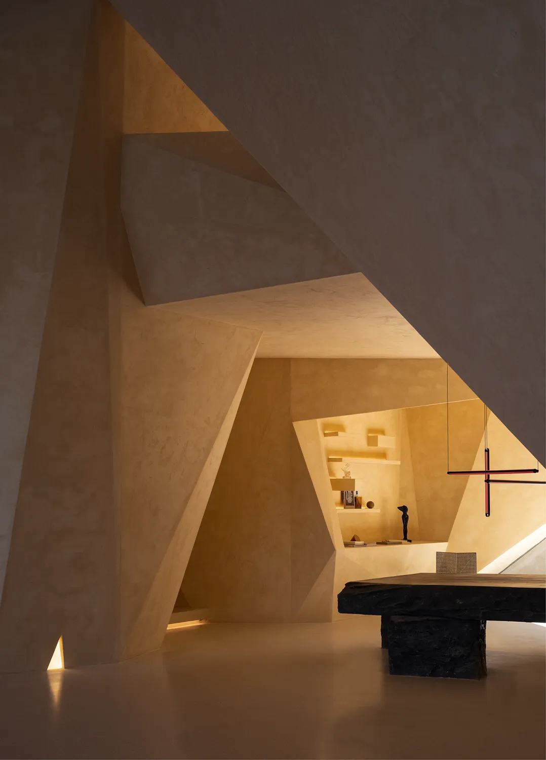 眼鏡藝術展廳,展廳設計,展廳設計案例,展廳設計方案,企業展廳設計,溫州方氏眼鏡·幾何光場,溫州,美栽堂-築造社