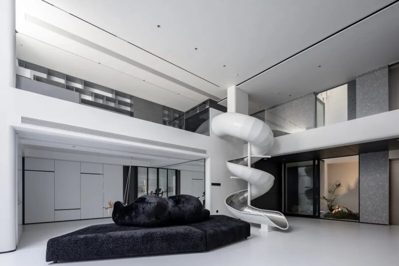 拾嘉設計 | 1000㎡，浙江義烏綠城桃花源-極簡美學別墅