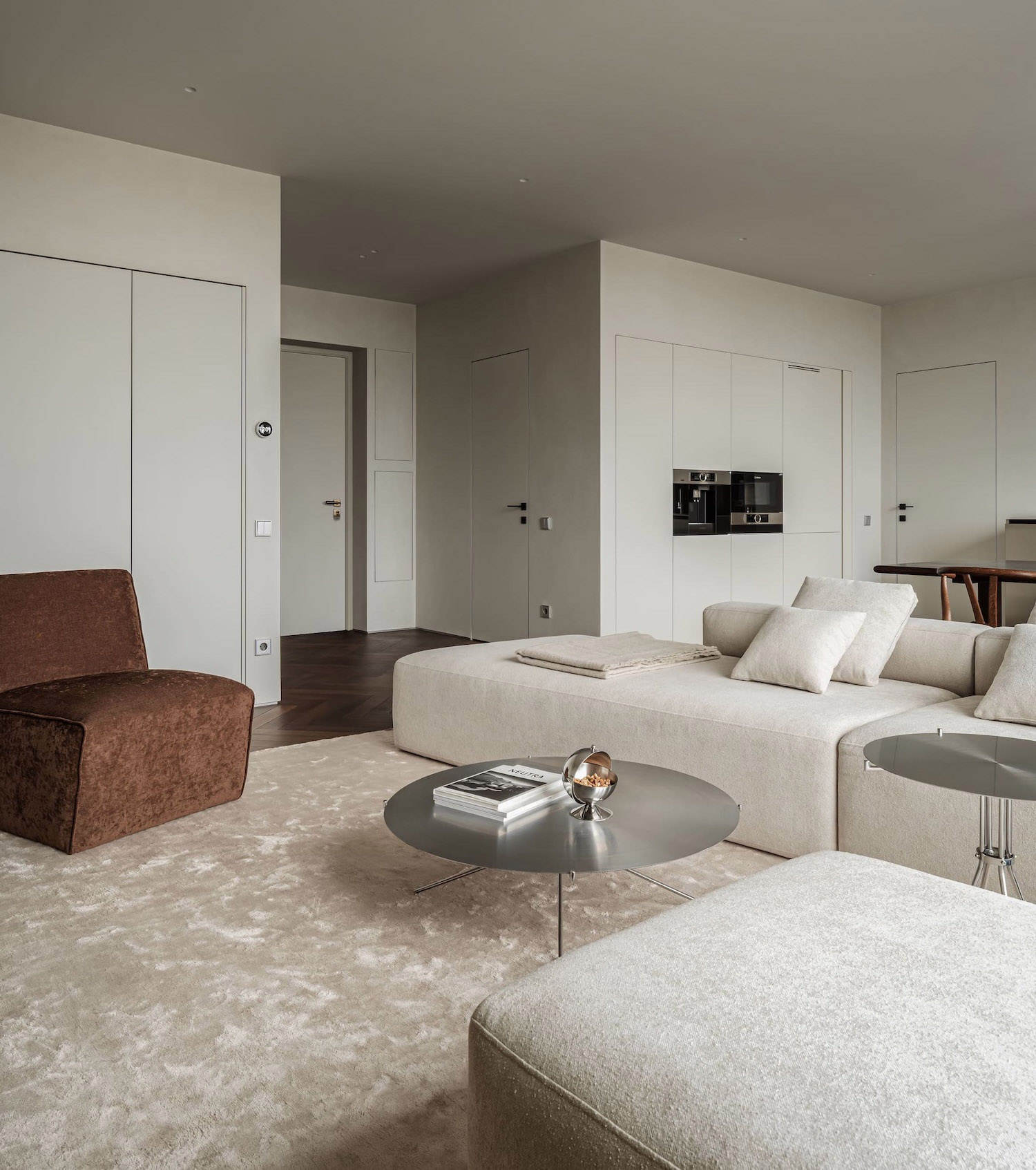 Sivak+Partners,住宅設計,公寓設計案例,公寓設計方案,烏克蘭,基輔,極簡風格,極簡主義