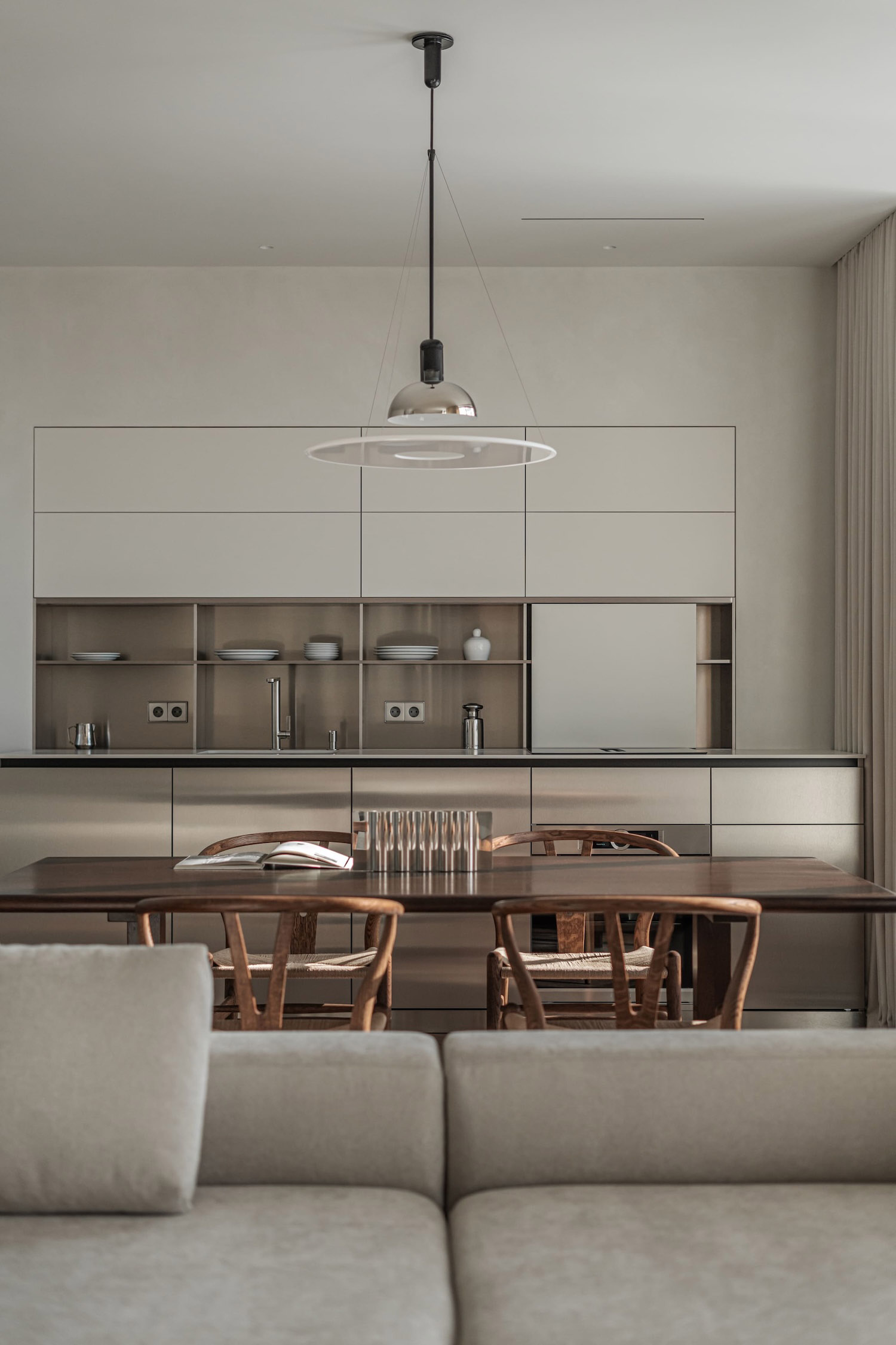 Sivak+Partners,住宅設計,公寓設計案例,公寓設計方案,烏克蘭,基輔,極簡風格,極簡主義