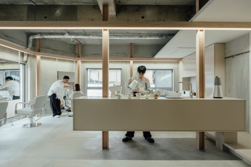 FATHOM | 45㎡,日本廣島QIYU美發沙龍