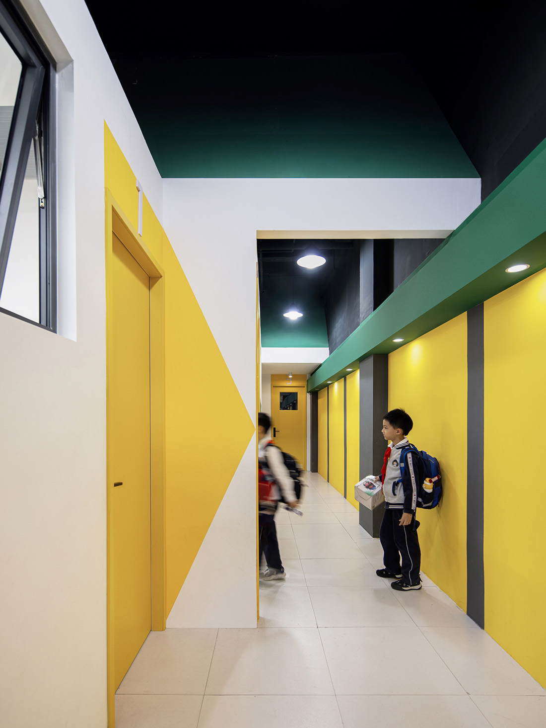 托管班設計,托管中心設計,課後托管班,溫州知林托管,溫州,由牧建築