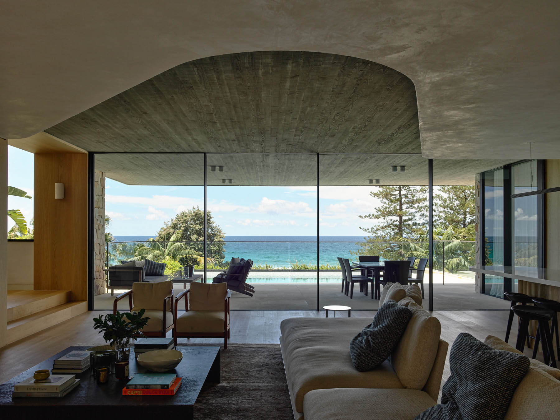 Shaun Lockyer Architects,別墅設計案例,別墅設計方案,海景度假別墅,澳大利亞,景觀別墅,悉尼