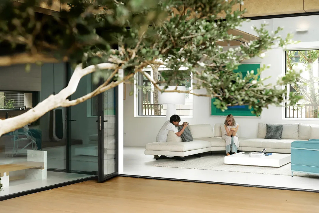 別墅設計,現代風格別墅設計,別墅設計案例,別墅設計方案,聯排別墅,別墅景觀設計,450㎡,庭院別墅,昆山白鷺灣別墅-創造使用自由的家,STUDIO LIANG/曹亮