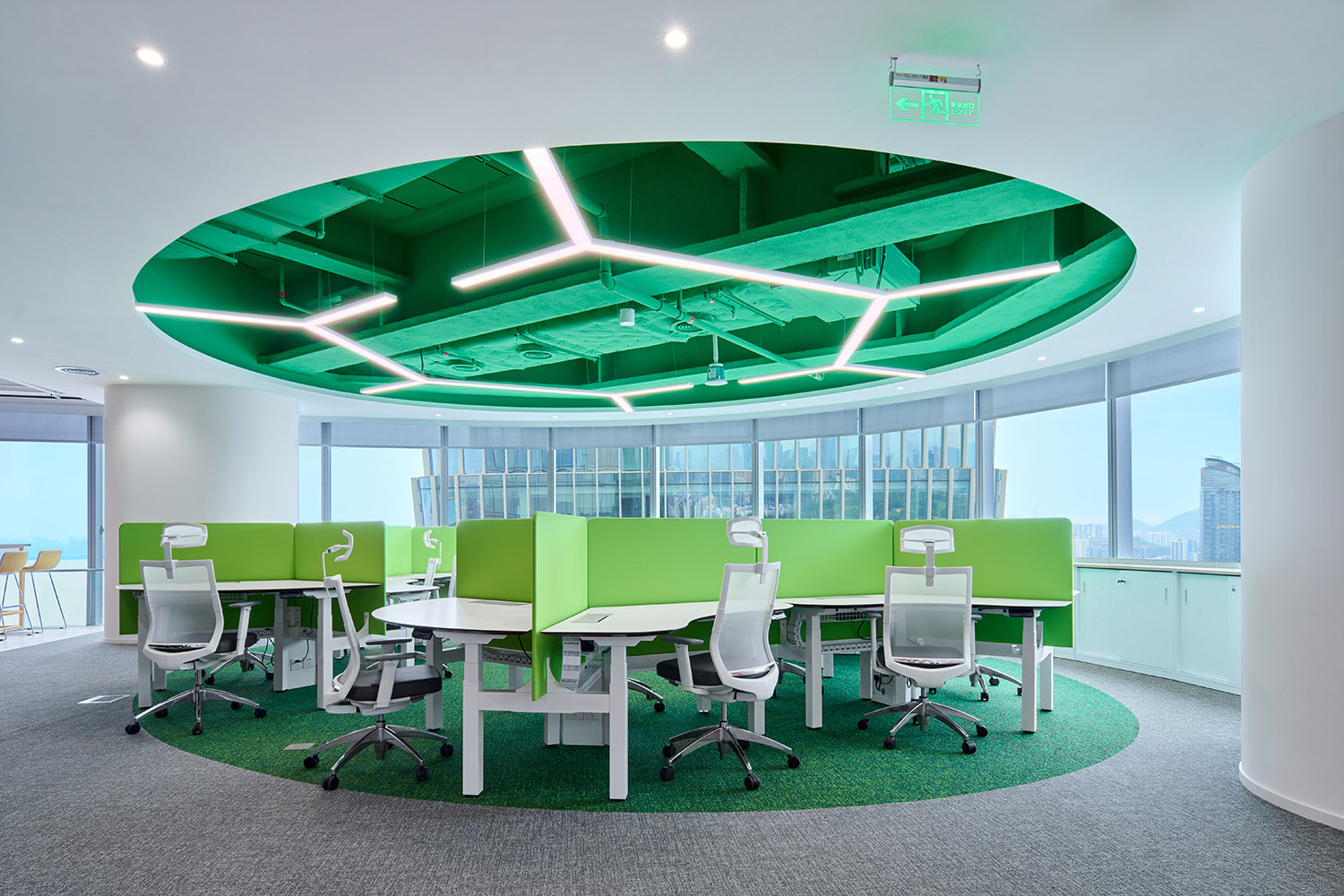 辦公室設計,開放式辦公室,辦公室裝修,現代風格辦公室設計,辦公室設計案例,辦公室設計方案,深圳環球音樂辦公室,深圳,邁朔建築設計