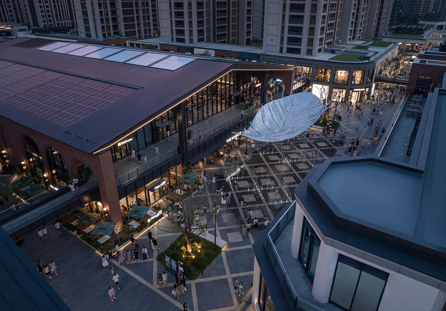 景觀設計,景觀改造,商業街區景觀改造,公共街區景觀改造,商場景觀設計,浙江義烏天地商業公共街區,FLO景觀設計事務所,香港鄭中設計事務所,8小時設計工作室,浙江義烏