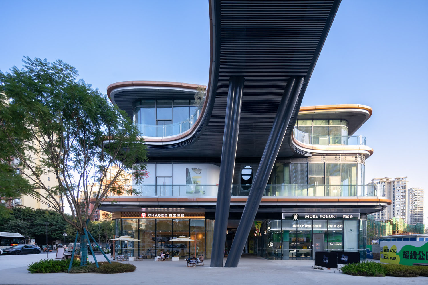 Aedas,成都超線公園,商業街區,公共街區,商場景觀設計,成都,超線公園商業街區,購物商業街,購物步行街