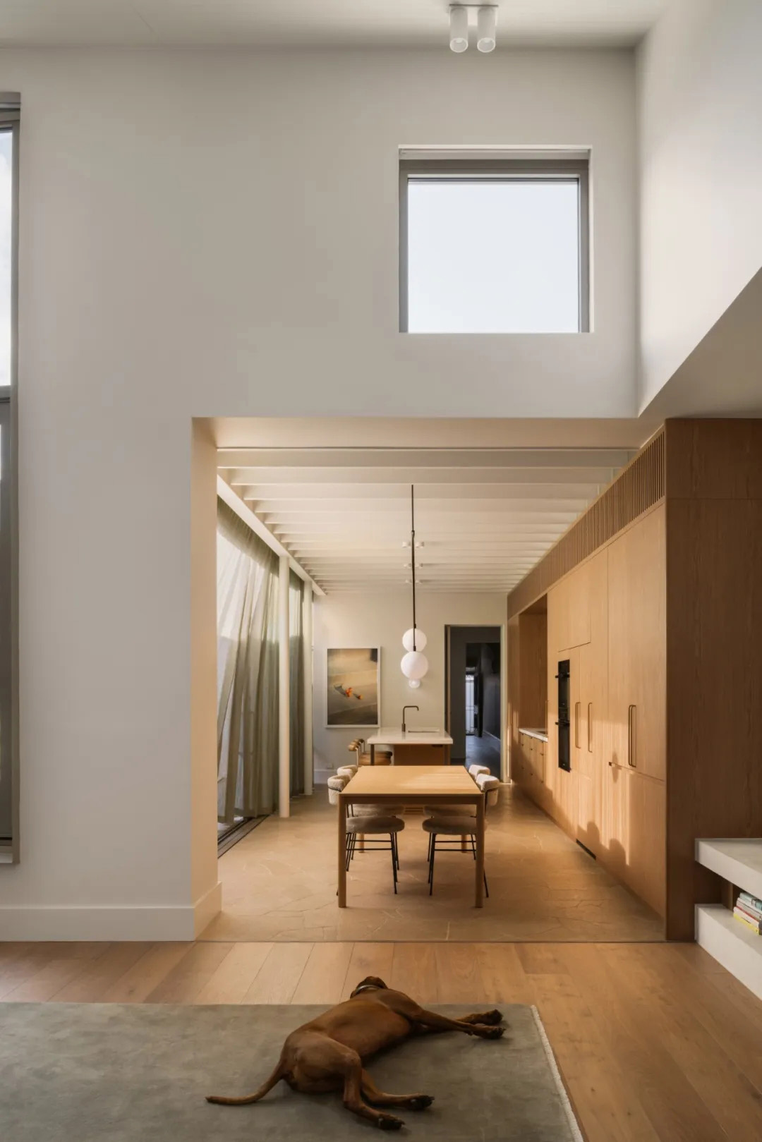 Proske Architects,別墅設計案例,別墅設計方案,別墅設計,聯排別墅,澳大利亞,原木色