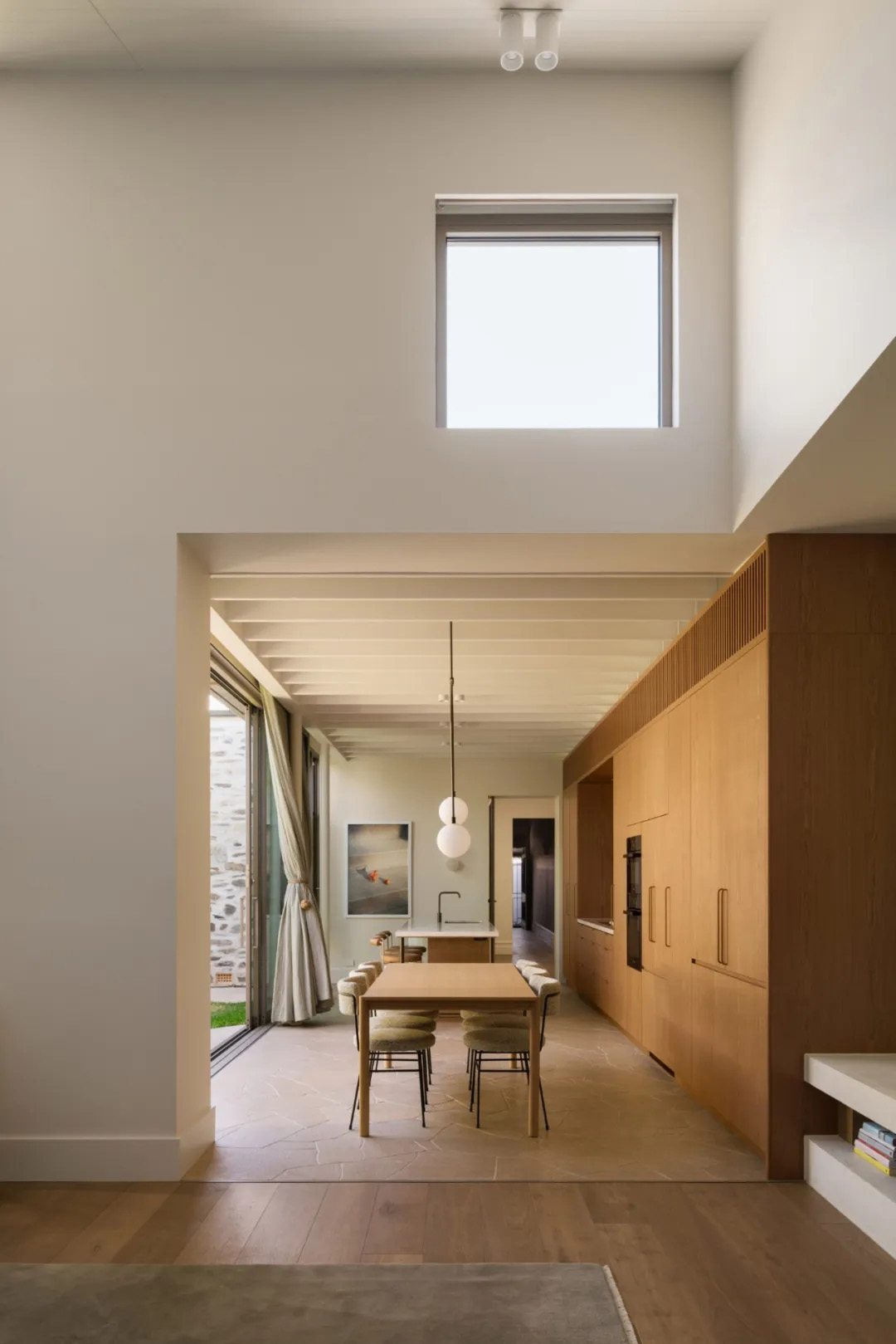 Proske Architects,別墅設計案例,別墅設計方案,別墅設計,聯排別墅,澳大利亞,原木色