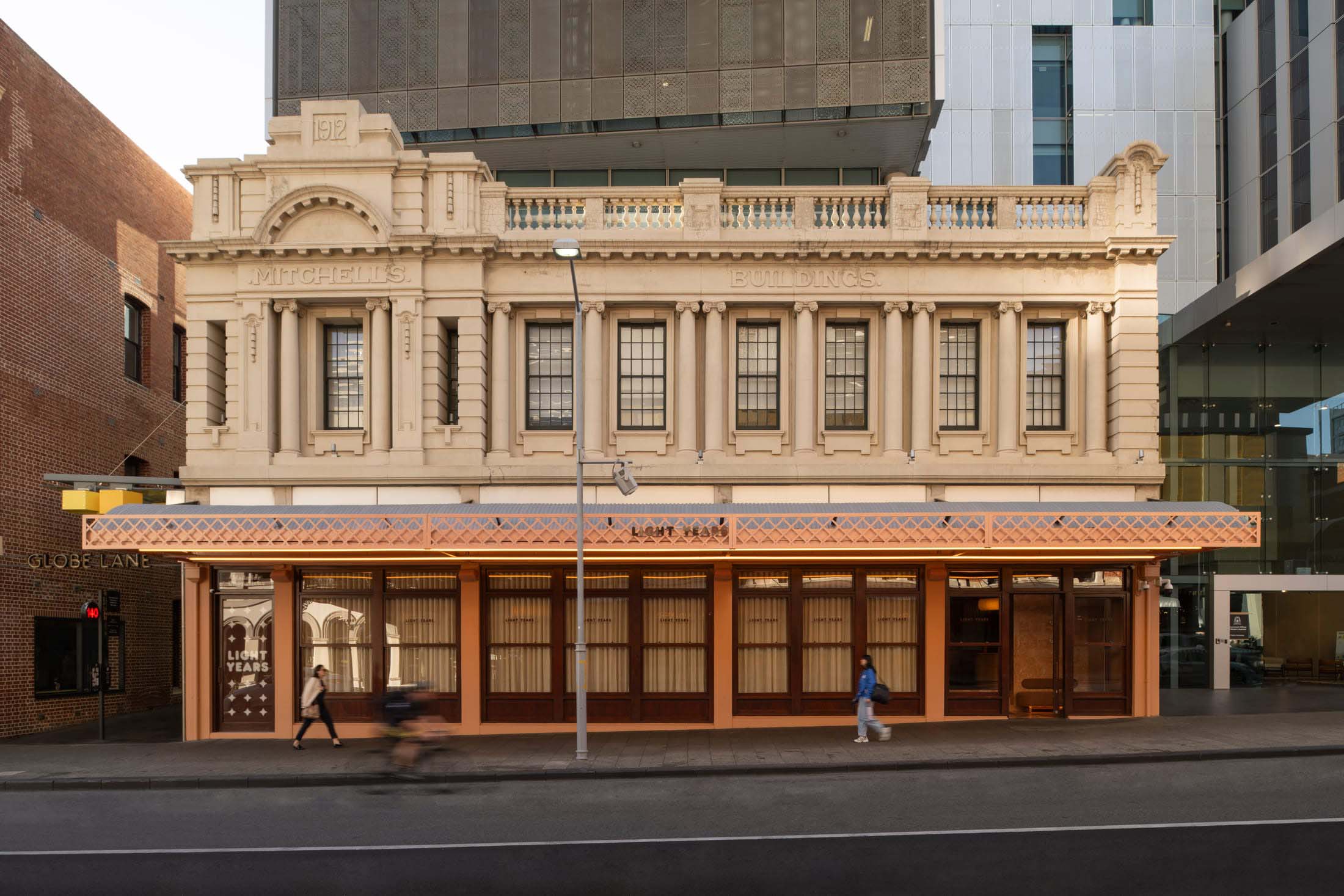 餐廳設計,餐酒吧設計,休閑餐廳設計,Studio Plenty,酒吧餐廳,餐廳設計案例,餐廳設計方案,澳大利亞,珀斯,Light Years Asian Diner