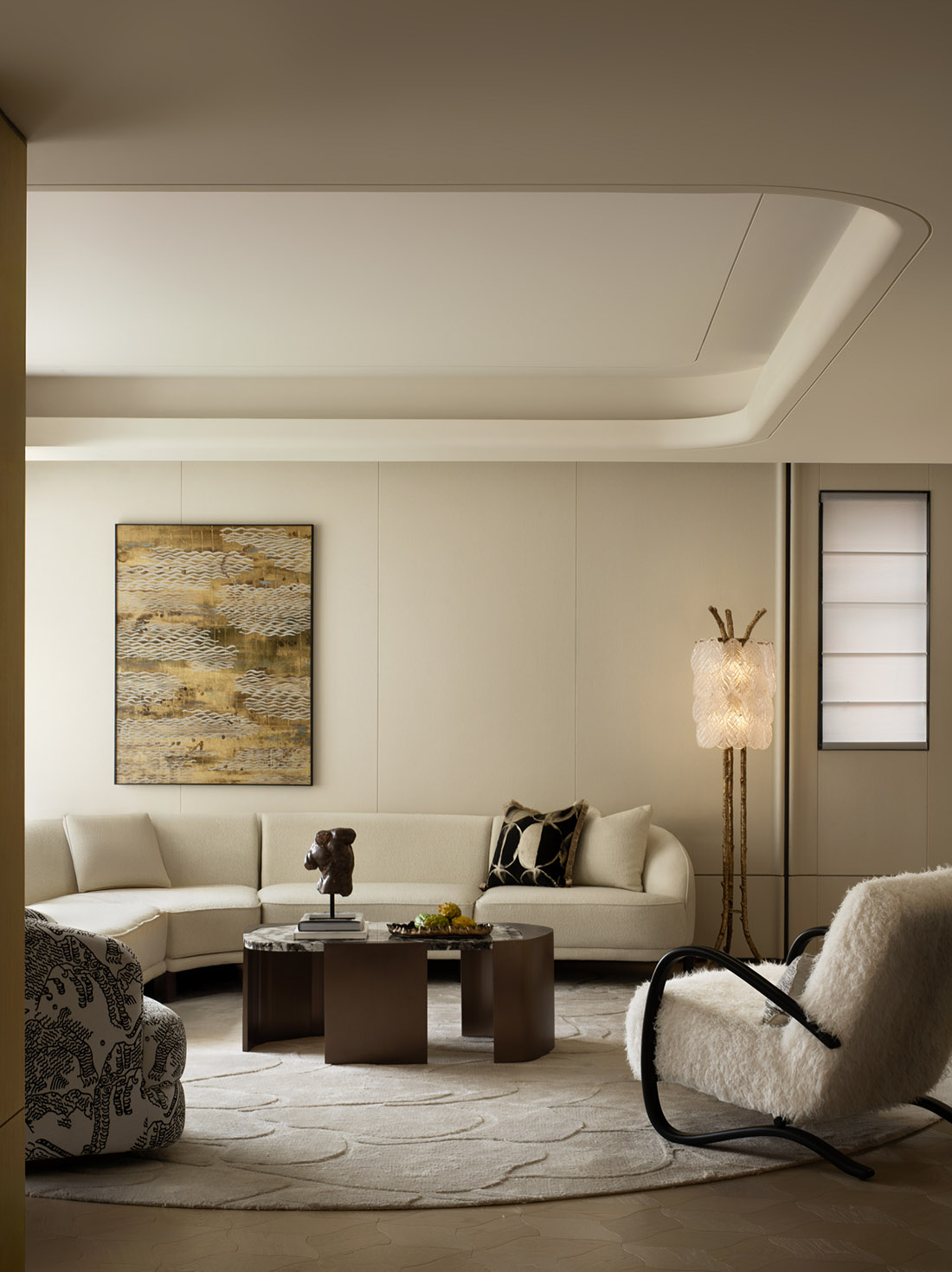 OPS觀致設計,樣板間設計,大平層樣板間,樣板間設計案例,樣板間設計方案,現代風格樣板間設計,輕奢樣板間,凱旋新世界·珠城豪宅:塔尖階層的奢居典範,OPS觀致設計