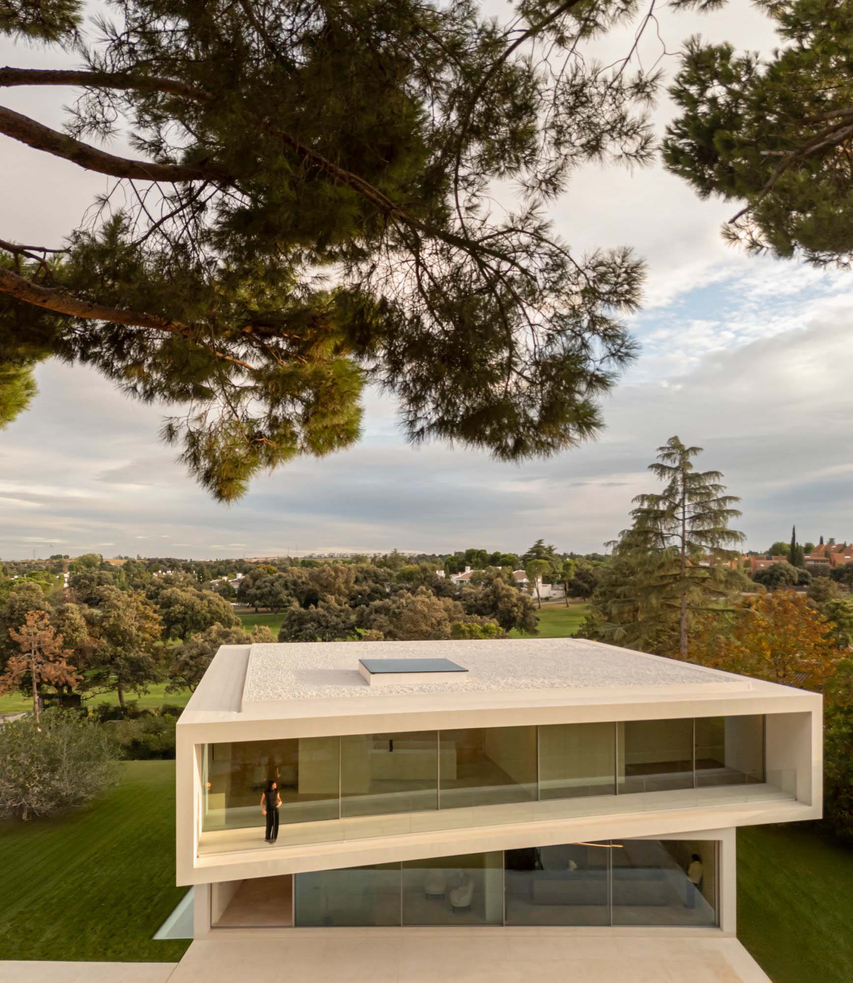 Fran Silvestre Arquitectos,別墅設計,別墅設計案例,別墅裝修,極簡風格別墅設計,西班牙,馬德裏,極簡主義