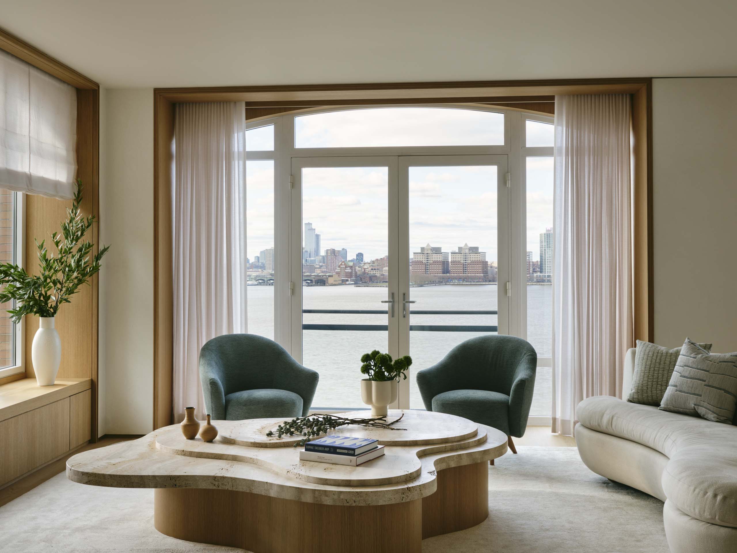 Studio SC,大平層設計,大平層設計案例,大平層裝修,原木色,紐約