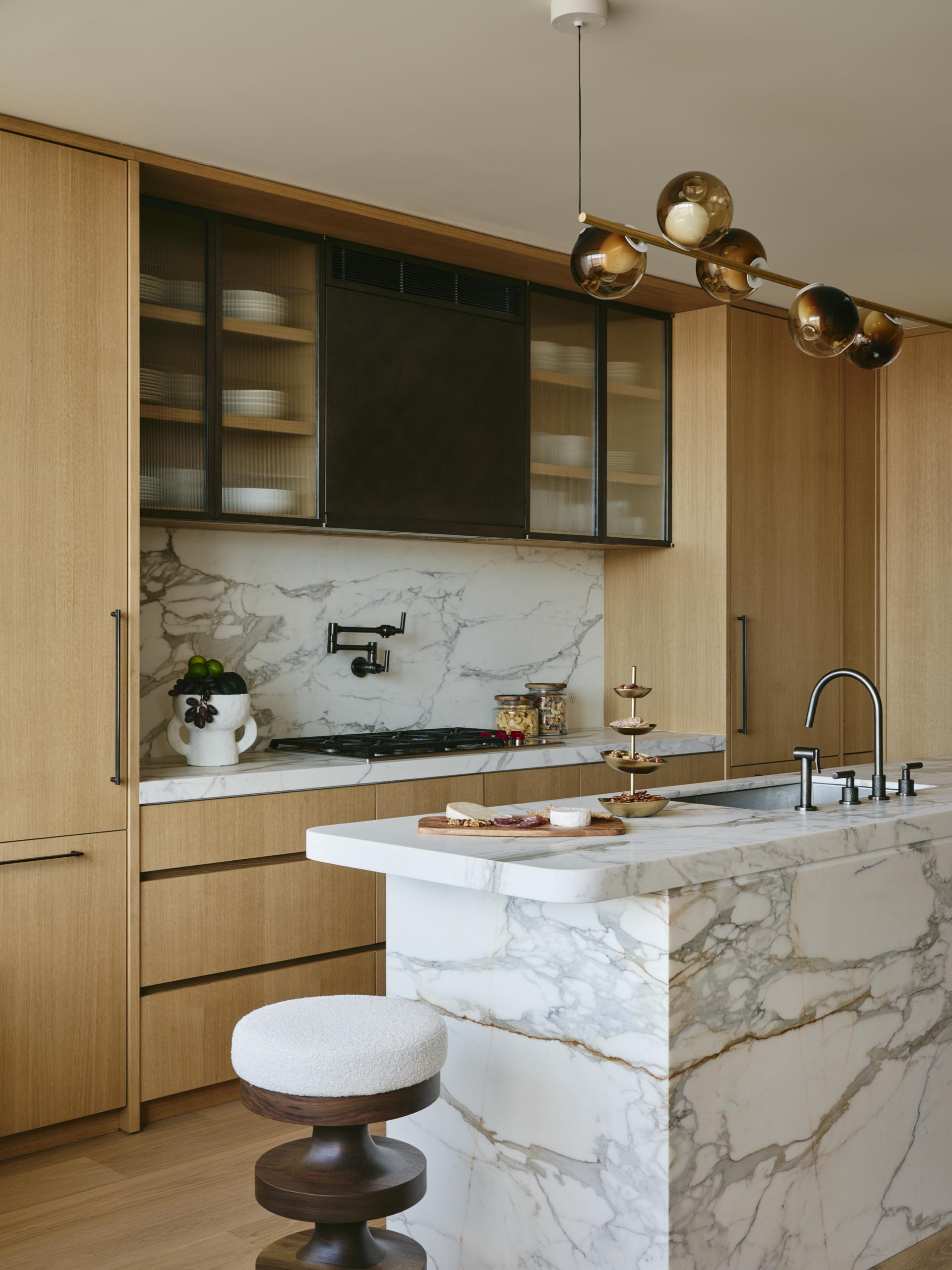 Studio SC,大平層設計,大平層設計案例,大平層裝修,原木色,紐約