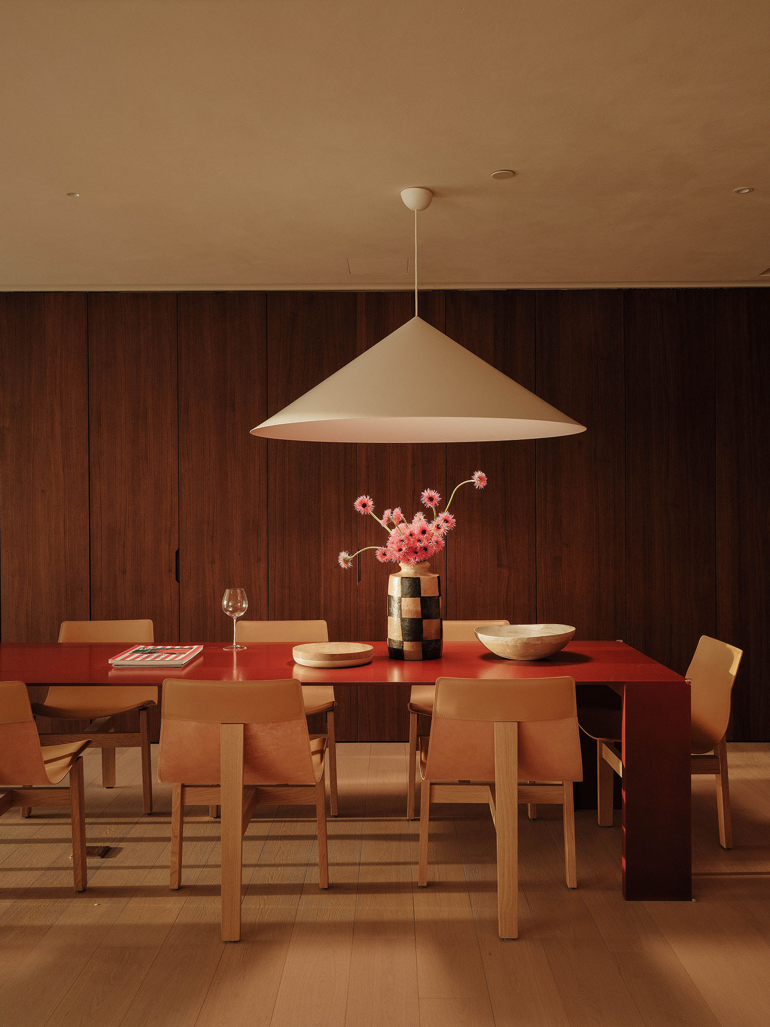 Studio Point 5,大平層設計,大平層設計案例,大平層裝修,原木色,成都,複地金融島