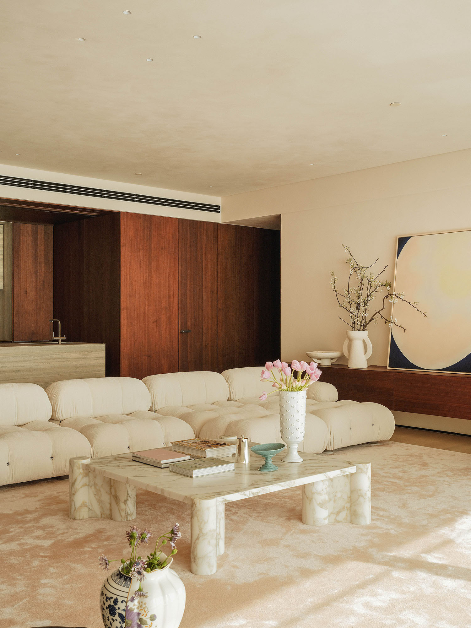 Studio Point 5,大平層設計,大平層設計案例,大平層裝修,原木色,成都,複地金融島