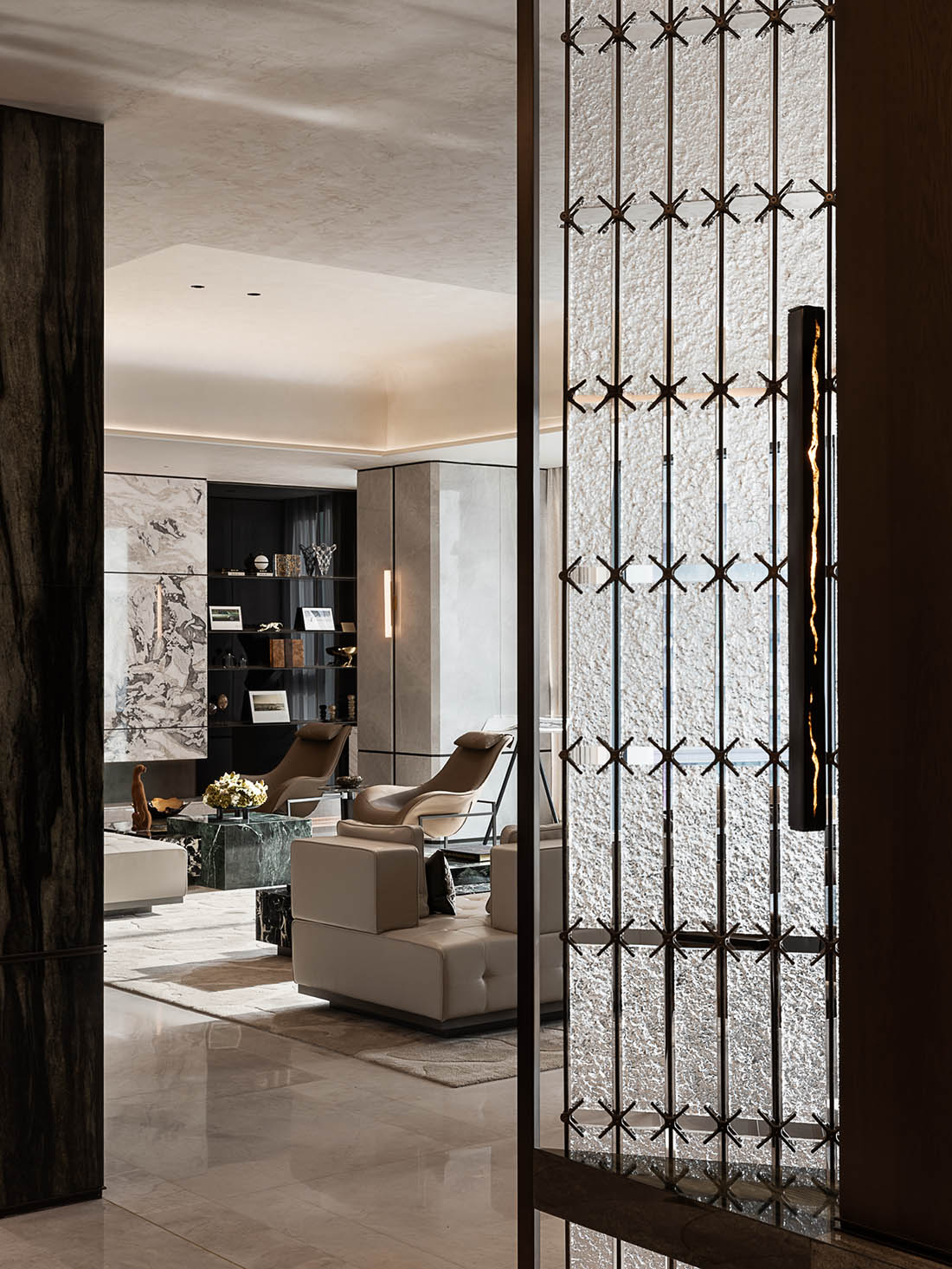 560㎡大平層設計,超級大平層,大平層樣板間,樣板間設計,輕奢樣板間,樣板間設計案例,樣板間設計方案,大平層美學空間,,現代風格樣板間設計,杭州傲璿兆豐Essence大平層,杭州,GFD廣飛設計