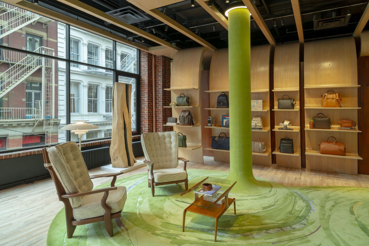 零售店設計,專賣店設計,Heatherwick Studio,精品店,紐約,巴黎時尚品牌,精品店設計方案,瓏驤,Longchamp