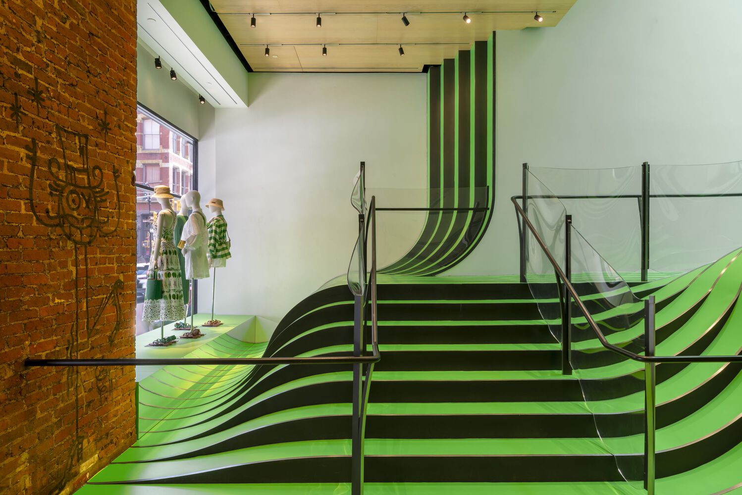 零售店設計,專賣店設計,Heatherwick Studio,精品店,紐約,巴黎時尚品牌,精品店設計方案,瓏驤,Longchamp