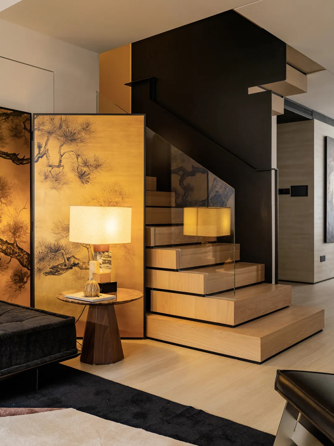 280㎡複式設計,280㎡,複式設計,複式設計案例,家裝設計,複式設計方案,現代風格複式設計,東方美學空間,成都複式-東方詩意美學的現代演繹,成都,JIJIA集伽設計/袁一灃