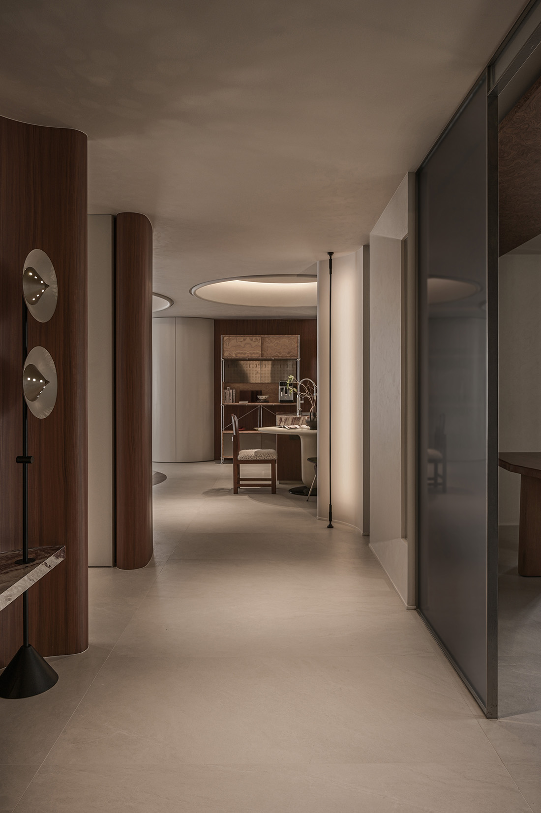 150㎡大平層,150㎡,住宅設計,微水泥,現代風格住宅,現代風格家裝設計,微水泥住宅,住宅設計案例,住宅設計方案,福清住宅一處柔和的精神棲居,福建福清,廿上設計事務所