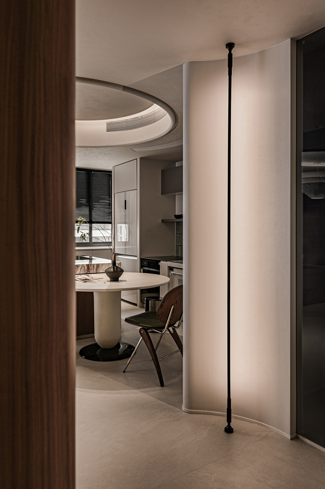 150㎡大平層,150㎡,住宅設計,微水泥,現代風格住宅,現代風格家裝設計,微水泥住宅,住宅設計案例,住宅設計方案,福清住宅一處柔和的精神棲居,福建福清,廿上設計事務所