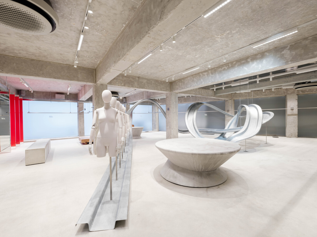 零售店設計,旗艦店設計,SKYnoa,韓國,首爾,H&M旗艦店,服裝店設計方案,服裝店