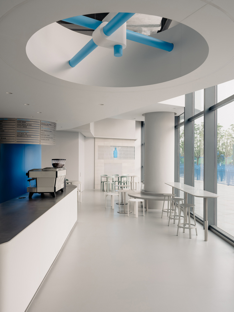 向域設計,咖啡廳設計案例,咖啡店設計,上海,BlueBottle Coffee,藍瓶咖啡,咖啡廳設計,極簡風格咖啡店設計案例,創意咖啡店