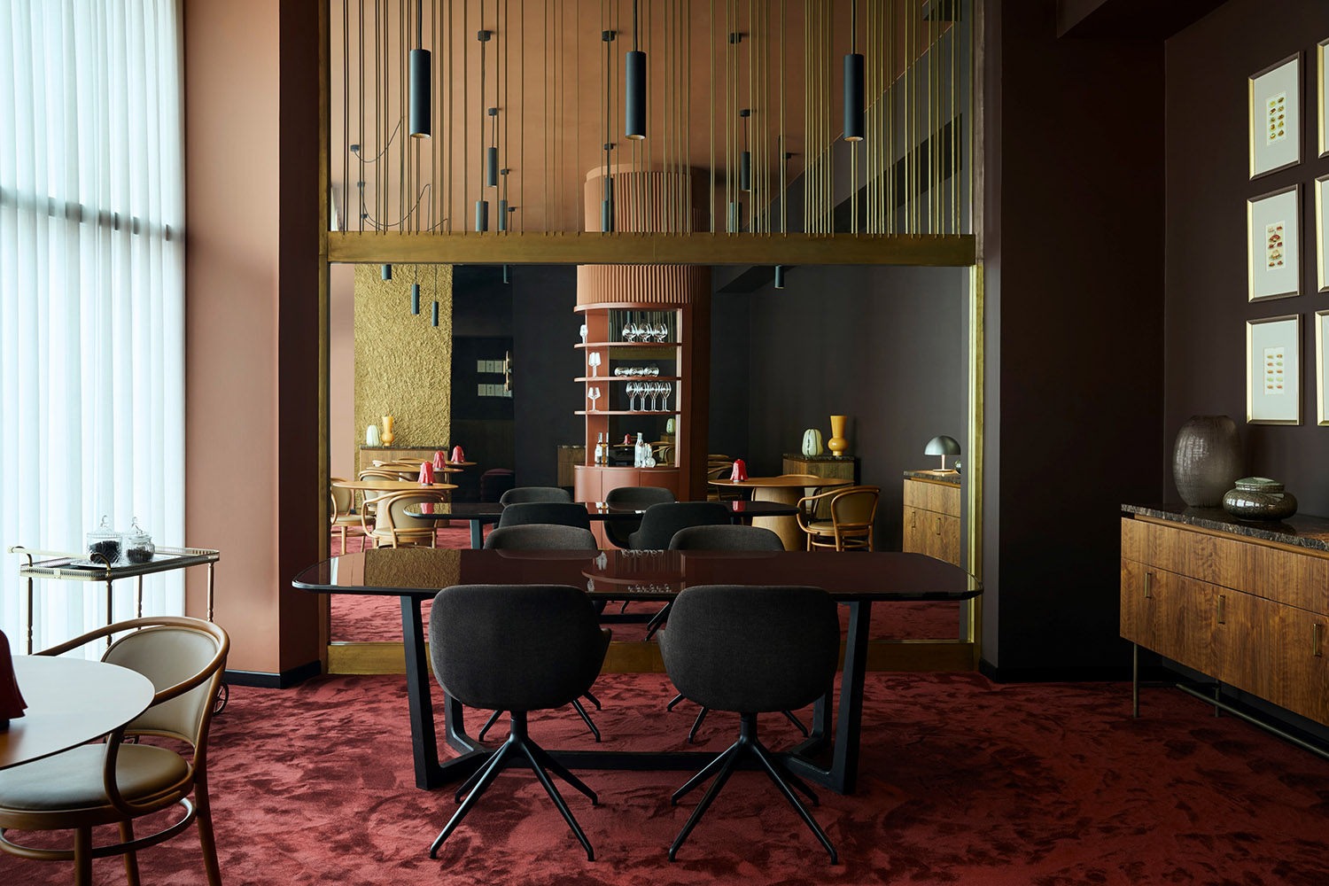 餐廳設計,餐酒吧設計,休閑餐廳設計,KICK.OFFICE,酒吧餐廳,餐廳設計案例,餐廳設計方案,意大利,米蘭,休閑酒吧餐廳