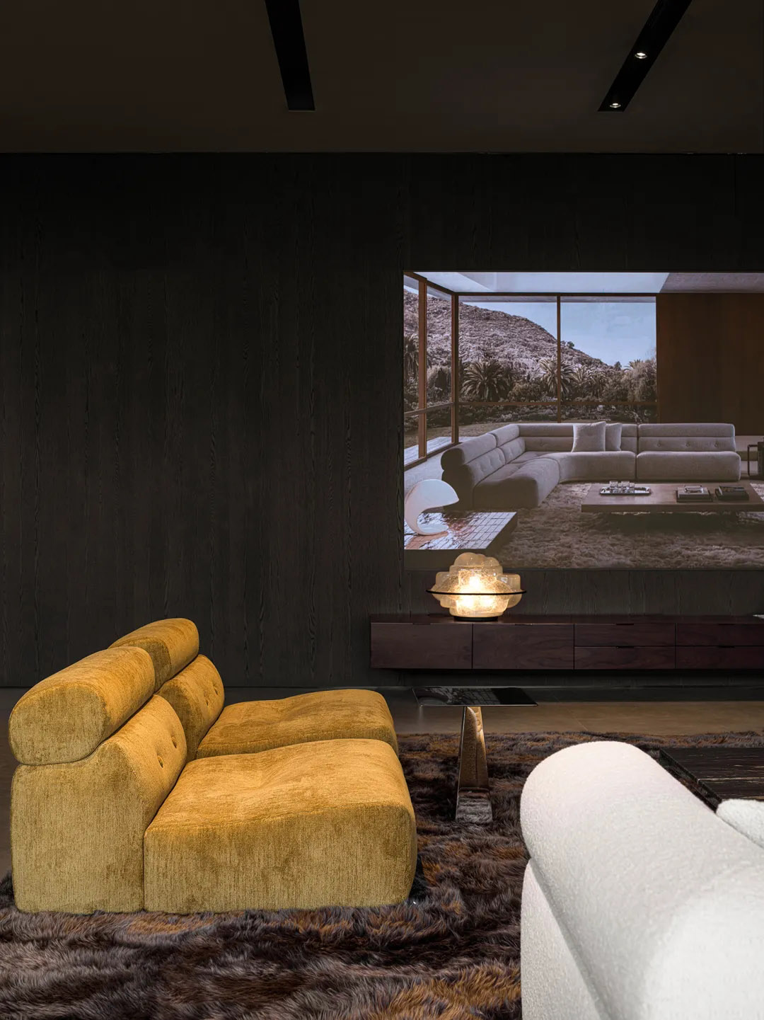 Minotti,家具展廳設計,展廳設計,展廳設計案例,展廳設計方案,Minotti家具店,體驗店設計,家具展廳,Minotti 鄭州店-以空間重塑品牌語言,鄭州,OUTIN正反設計