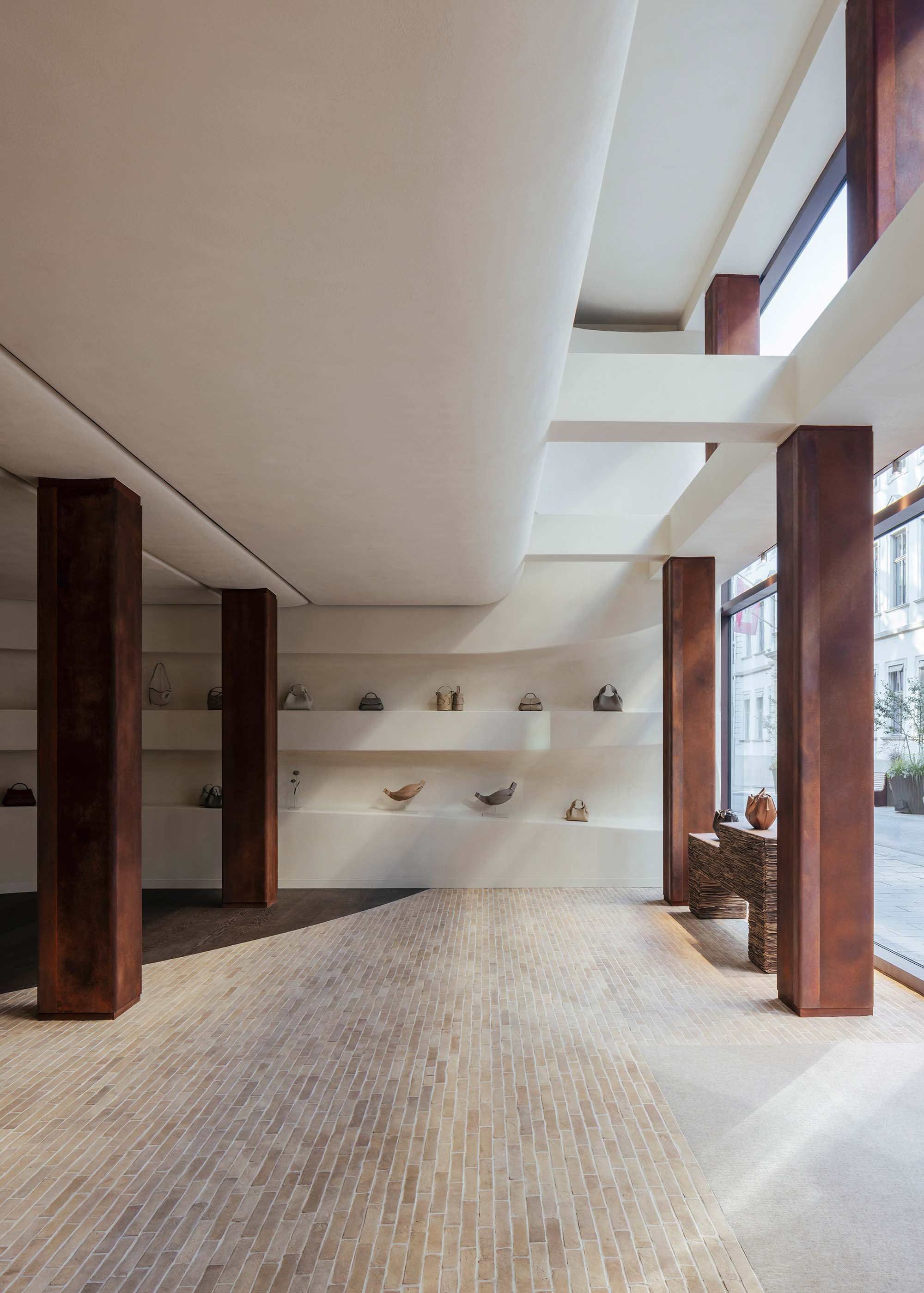 零售店設計,旗艦店設計,Snøhetta,德國,漢堡,Polène旗艦店,Polène,皮包店設計