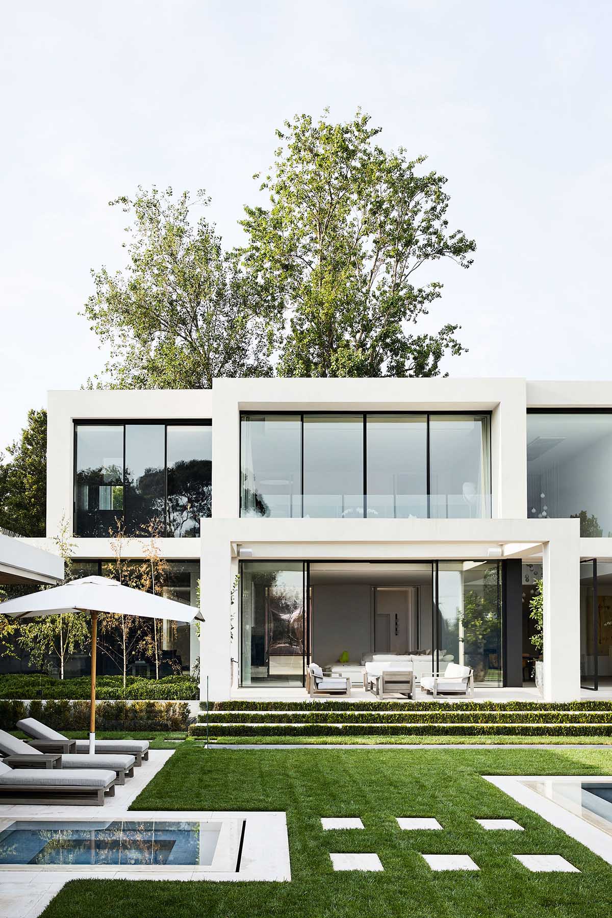 Paul Conrad Architects,別墅設計,別墅設計案例,別墅裝修,極簡風格,澳大利亞,墨爾本,極簡主義,極簡風格別墅設計