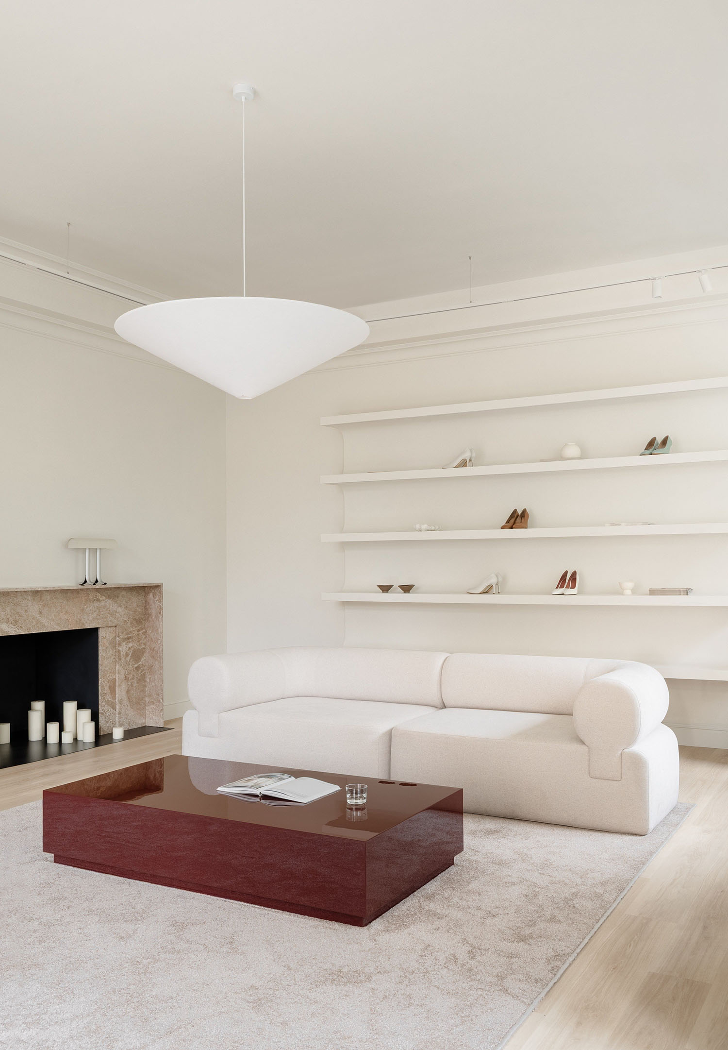 零售店設計,專賣店設計,Zagrai Studio,精品店,烏克蘭,高端女鞋精品店,基輔,精品店設計方案,Marsala Showroom