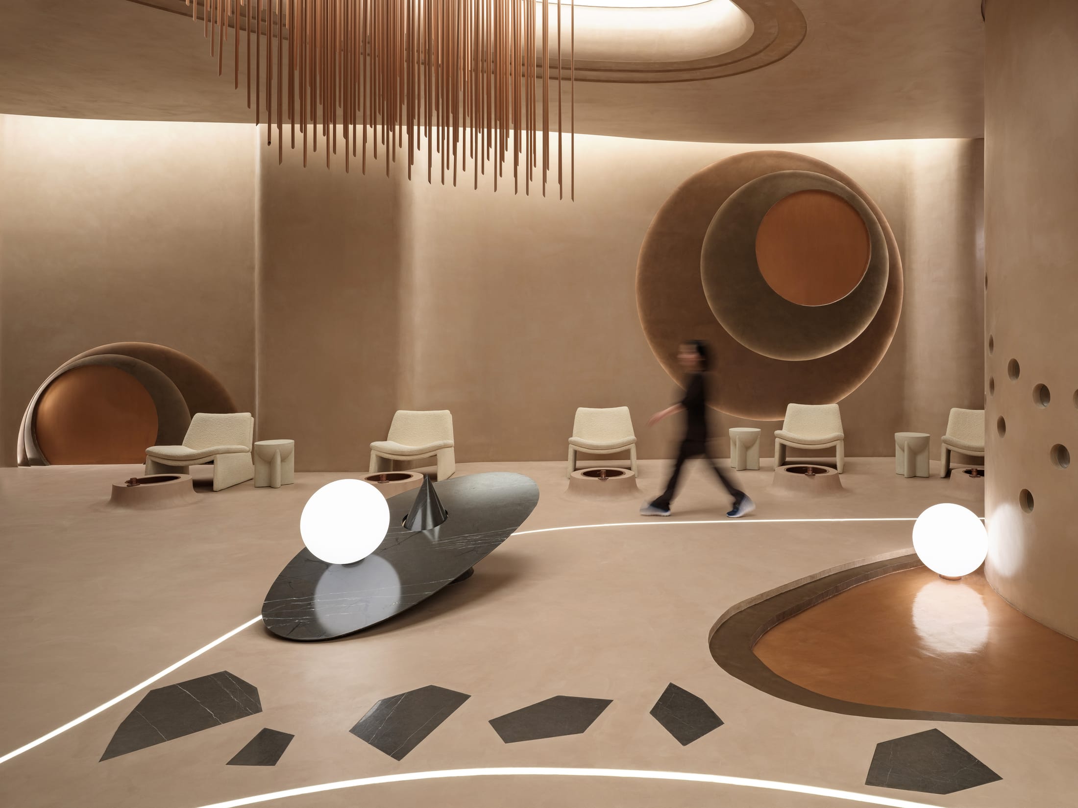 醫美空間設計,美容店設計,美容店設計方案,美容店設計案例,Ark4 lab,沙特阿拉伯,美容中心,利雅得,Stellar Beauty Salon