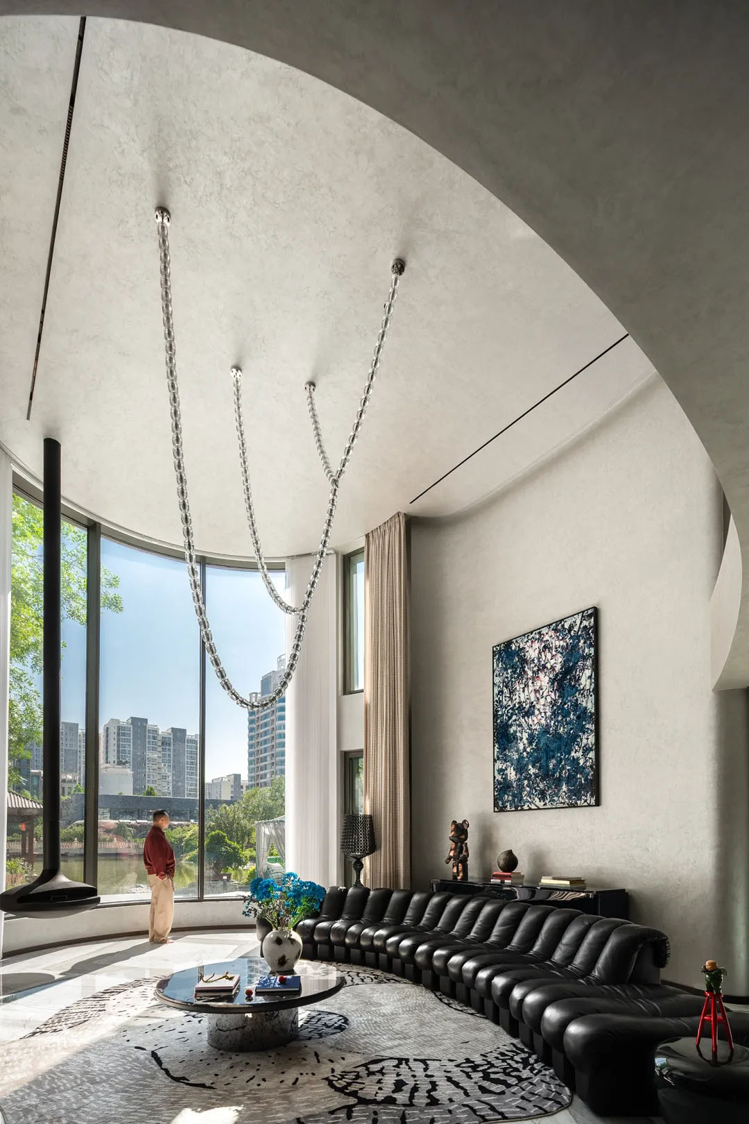 748㎡別墅設計,748㎡,別墅設計,大宅設計,別墅改造,藝術別墅,豪宅設計,別墅設計案例,別墅設計方案,北京臨湖別墅-水融藝境,北京,普浚天藝設計/孫譜淳