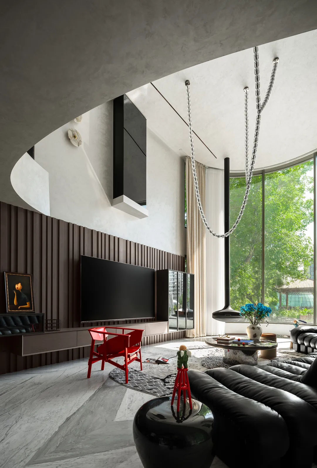 748㎡別墅設計,748㎡,別墅設計,大宅設計,別墅改造,藝術別墅,豪宅設計,別墅設計案例,別墅設計方案,北京臨湖別墅-水融藝境,北京,普浚天藝設計/孫譜淳