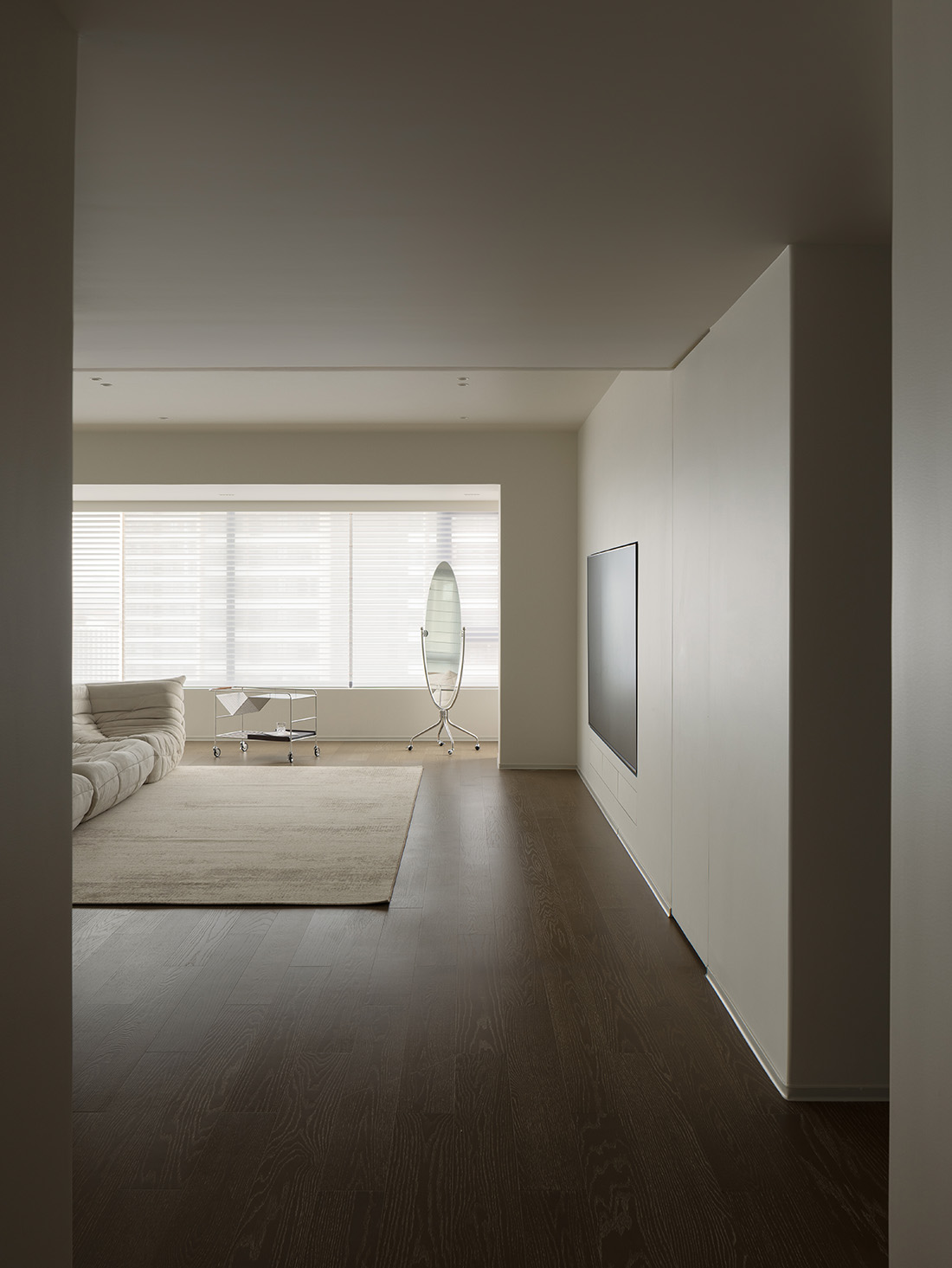 198㎡大平層,198㎡,住宅設計案例,住宅設計,現代風格家裝設計,極簡大平層,大平層設計,大平層設計案例,大平層設計方案,成都純粹極簡大平層-去蕪之冗歸心之靜,成都,池也設計