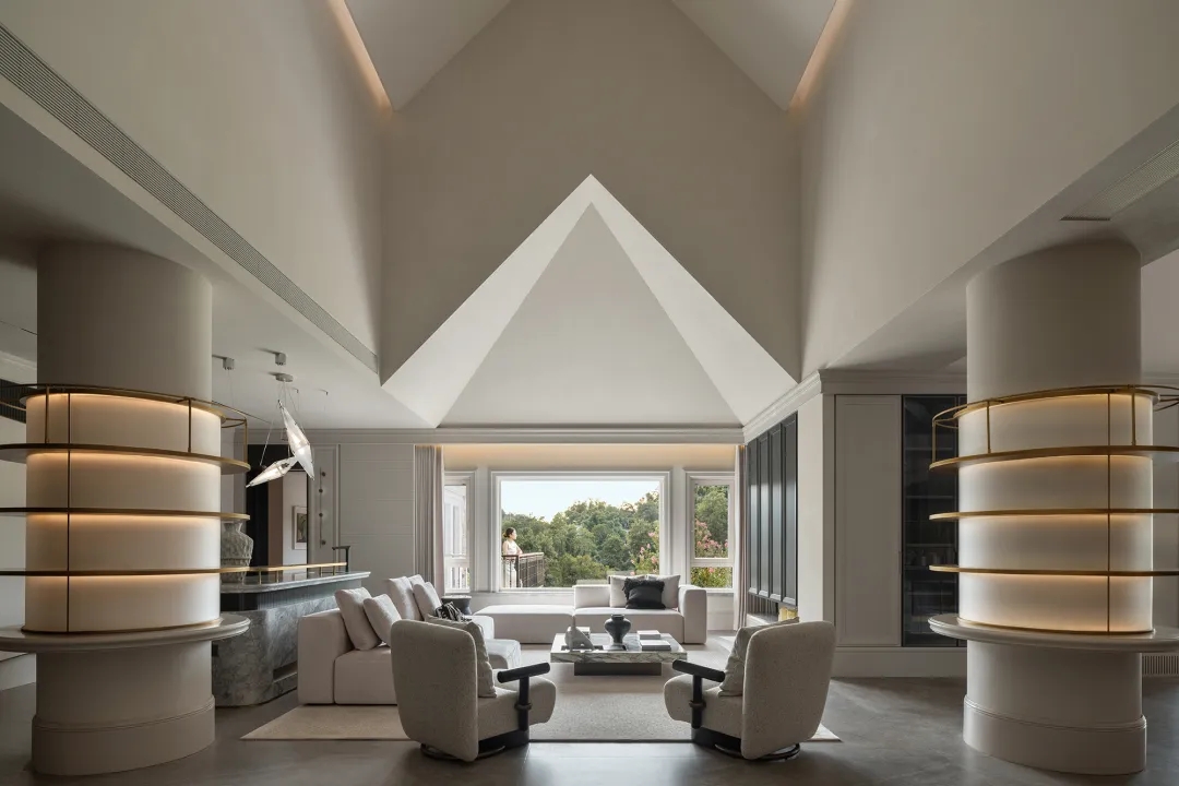 1200㎡別墅設計,1200㎡,別墅設計,豪宅設計,別墅設計案例,別墅裝修,現代風格別墅設計,庭院別墅,長沙綠城青竹園別墅,長沙,山乙建設/王傑