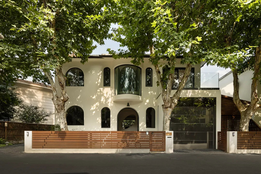 別墅改造,舊宅翻新,別墅設計,別墅設計案例,別墅設計方案,住宅設計,現代風格別墅設計,微水泥,上海梧桐下的老別墅-光影新生,上海,白東旭,焦恒