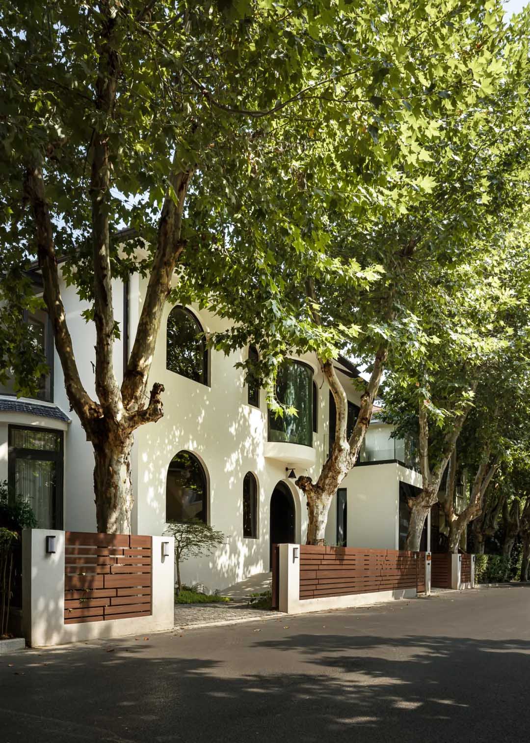 別墅改造,舊宅翻新,別墅設計,別墅設計案例,別墅設計方案,住宅設計,現代風格別墅設計,微水泥,上海梧桐下的老別墅-光影新生,上海,白東旭,焦恒