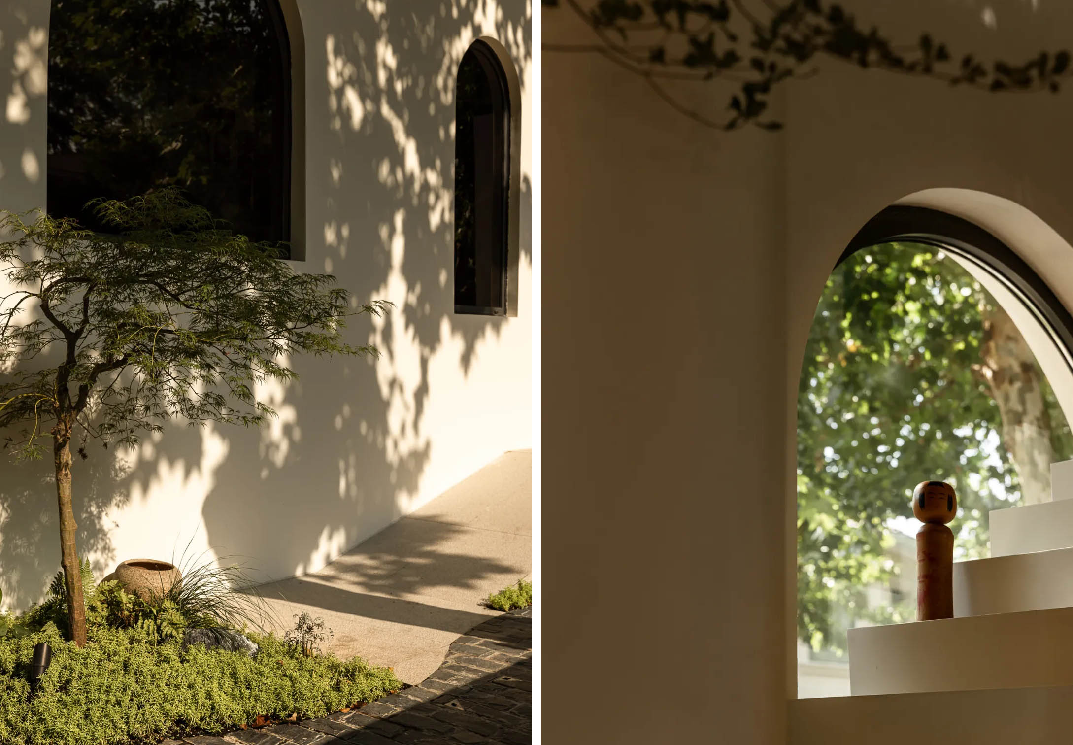 別墅改造,舊宅翻新,別墅設計,別墅設計案例,別墅設計方案,住宅設計,現代風格別墅設計,微水泥,上海梧桐下的老別墅-光影新生,上海,白東旭,焦恒