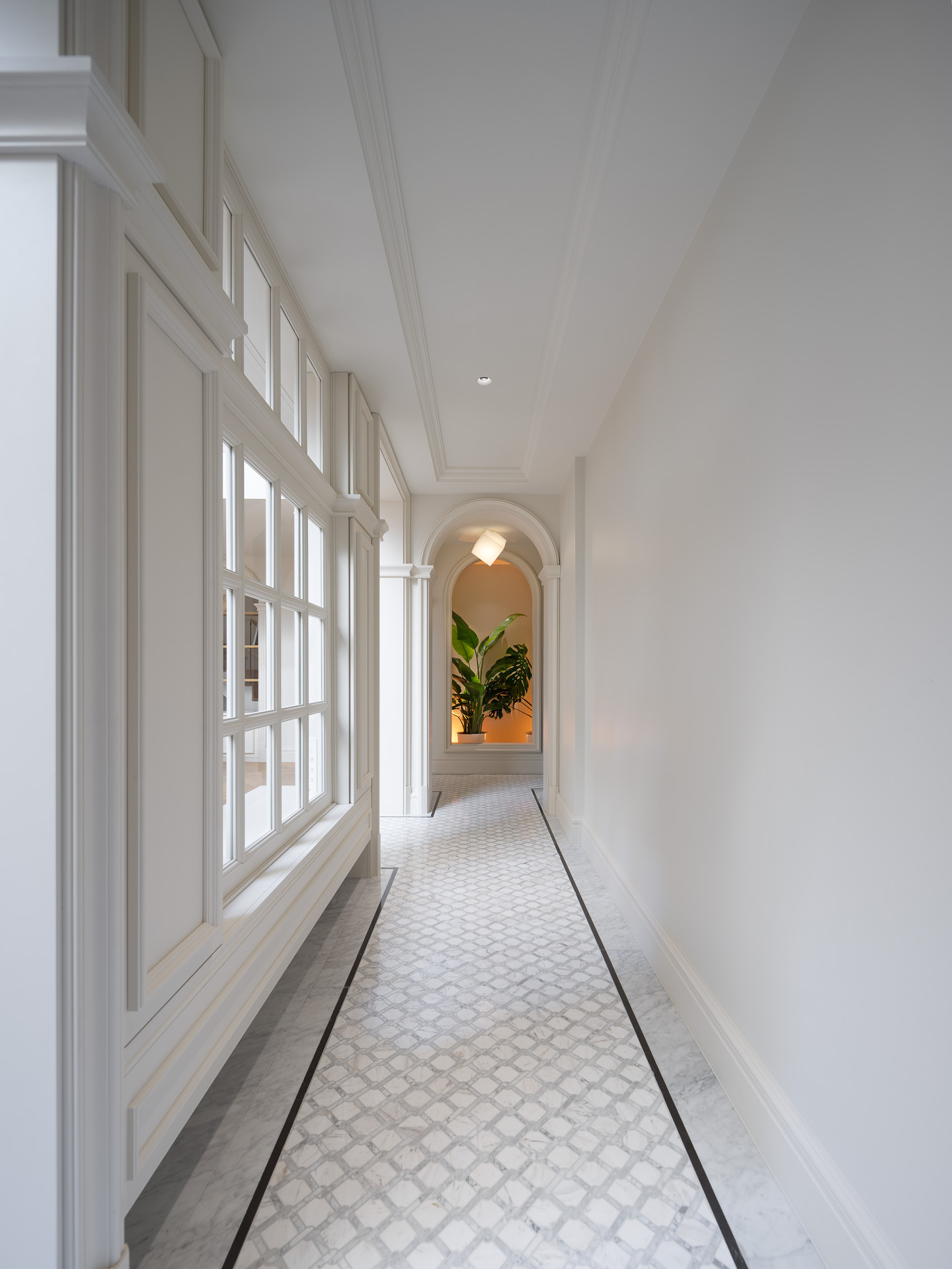 350㎡別墅設計,350㎡,別墅設計案例,住宅設計,法式風格家裝設計,現代法式別墅,別墅設計方案,輕法式風格住宅,上海,海上溪雲別墅一宅藏四季寸土生詩行,示覺設計