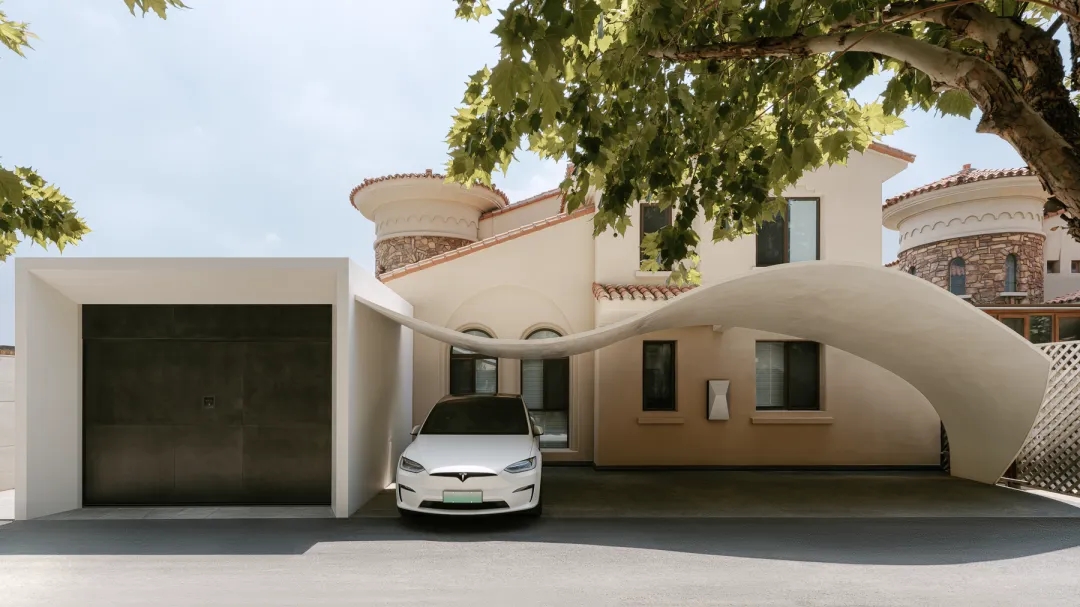 400㎡別墅設計,400㎡,別墅改造,舊宅翻新,別墅設計,別墅設計案例,別墅設計方案,住宅設計,現代風格別墅設計,天津老宅新生-湖畔疊境,天津,集見設計